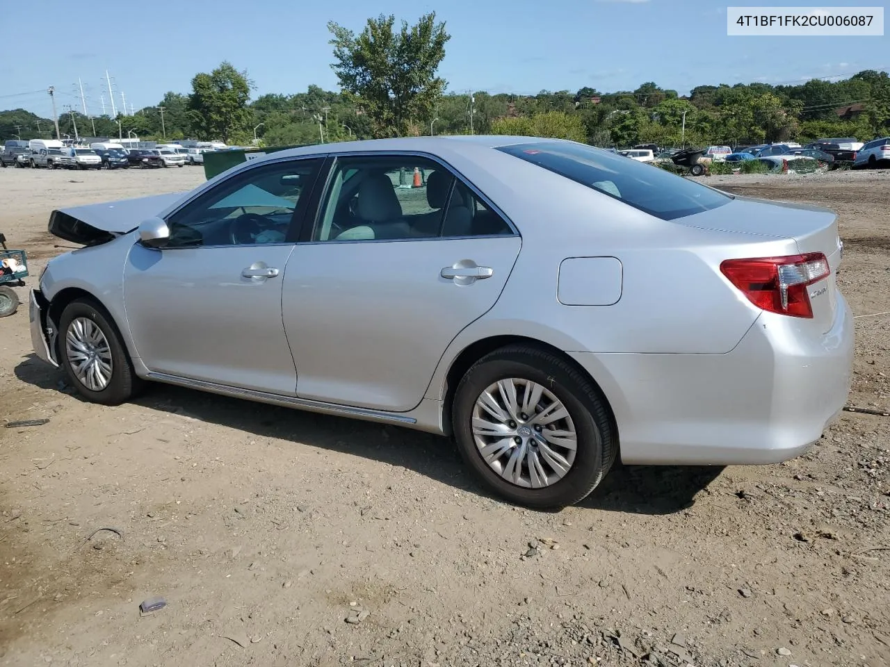 2012 Toyota Camry Base VIN: 4T1BF1FK2CU006087 Lot: 70189954