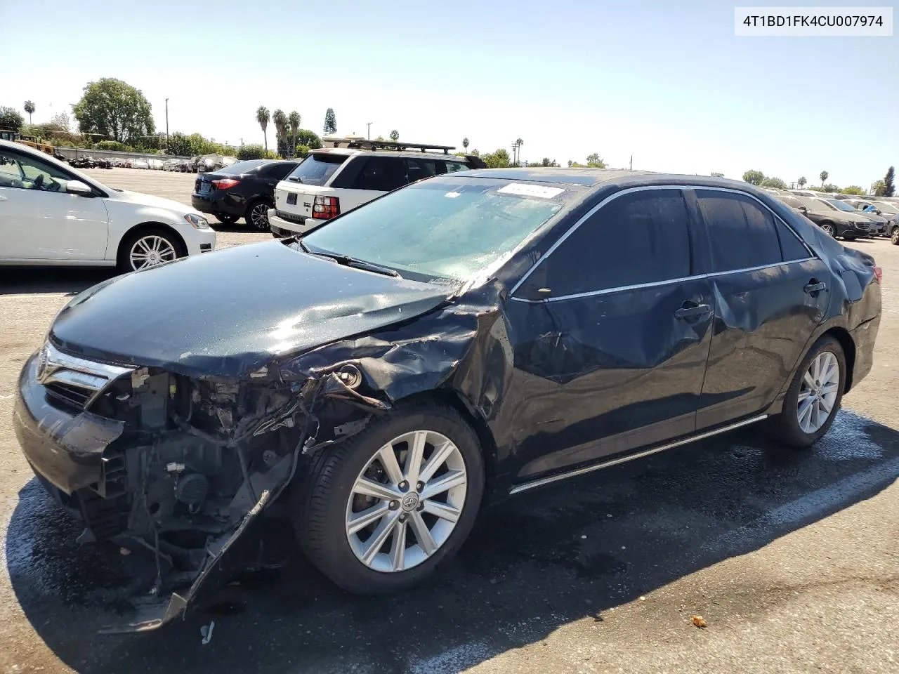 2012 Toyota Camry Hybrid VIN: 4T1BD1FK4CU007974 Lot: 70212224