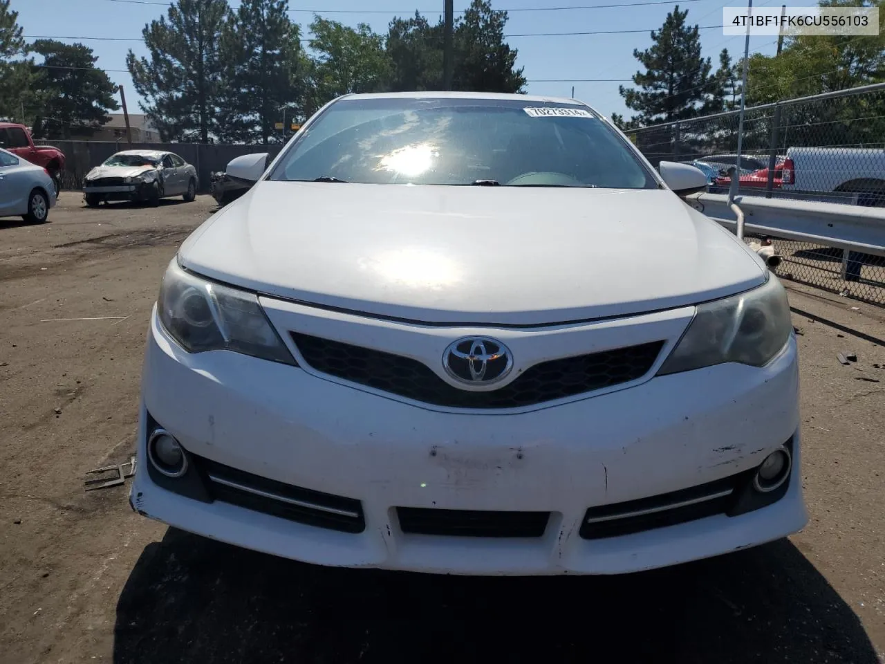 2012 Toyota Camry Base VIN: 4T1BF1FK6CU556103 Lot: 70273314