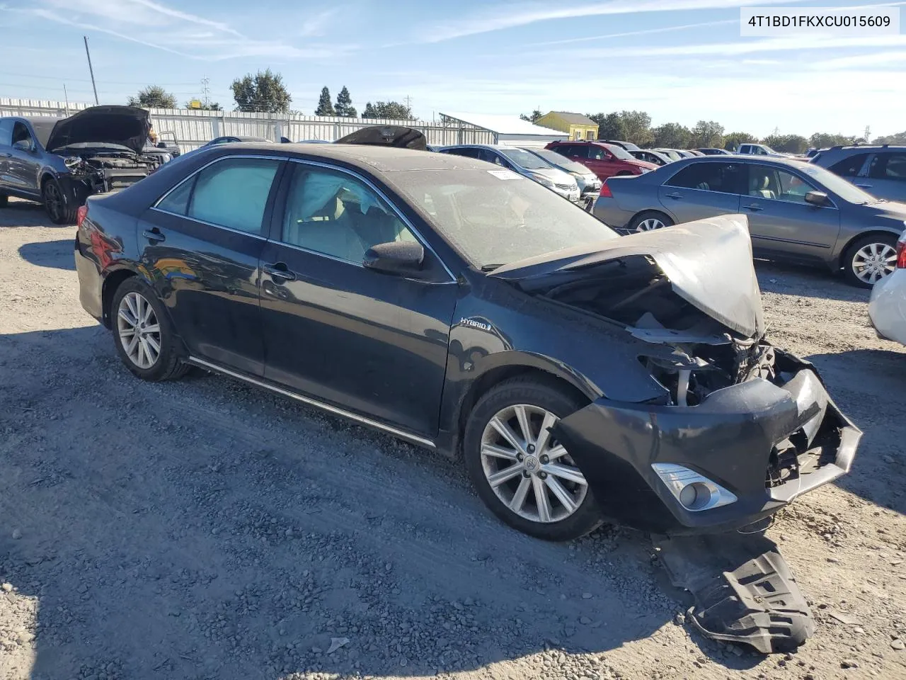 4T1BD1FKXCU015609 2012 Toyota Camry Hybrid