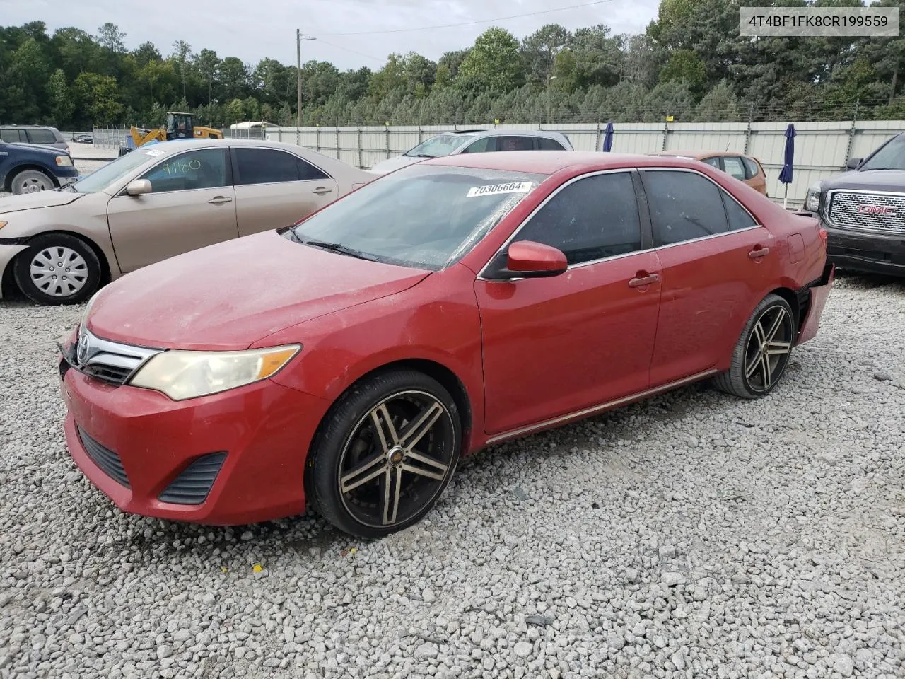 2012 Toyota Camry Base VIN: 4T4BF1FK8CR199559 Lot: 70306664