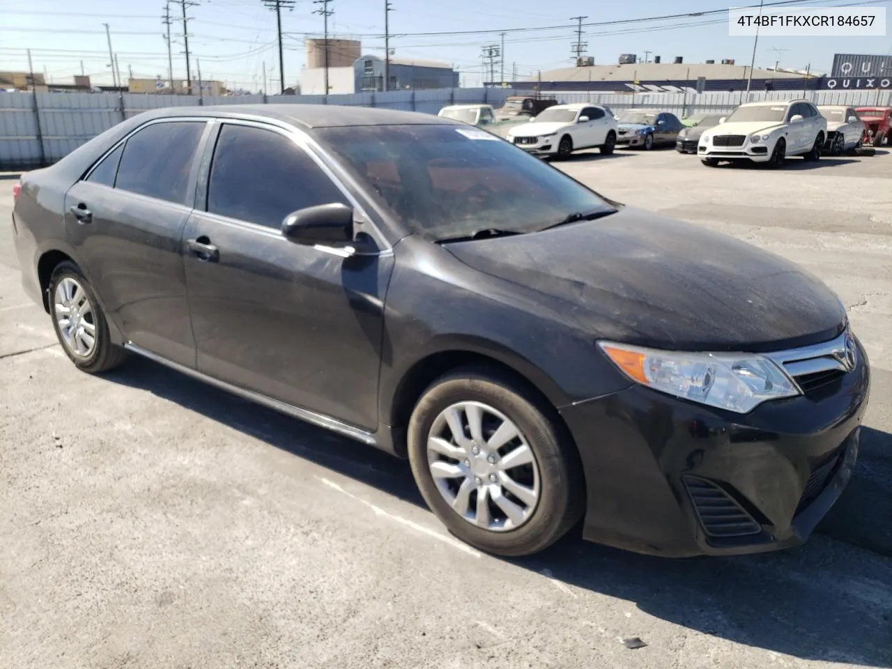 2012 Toyota Camry Base VIN: 4T4BF1FKXCR184657 Lot: 70370204