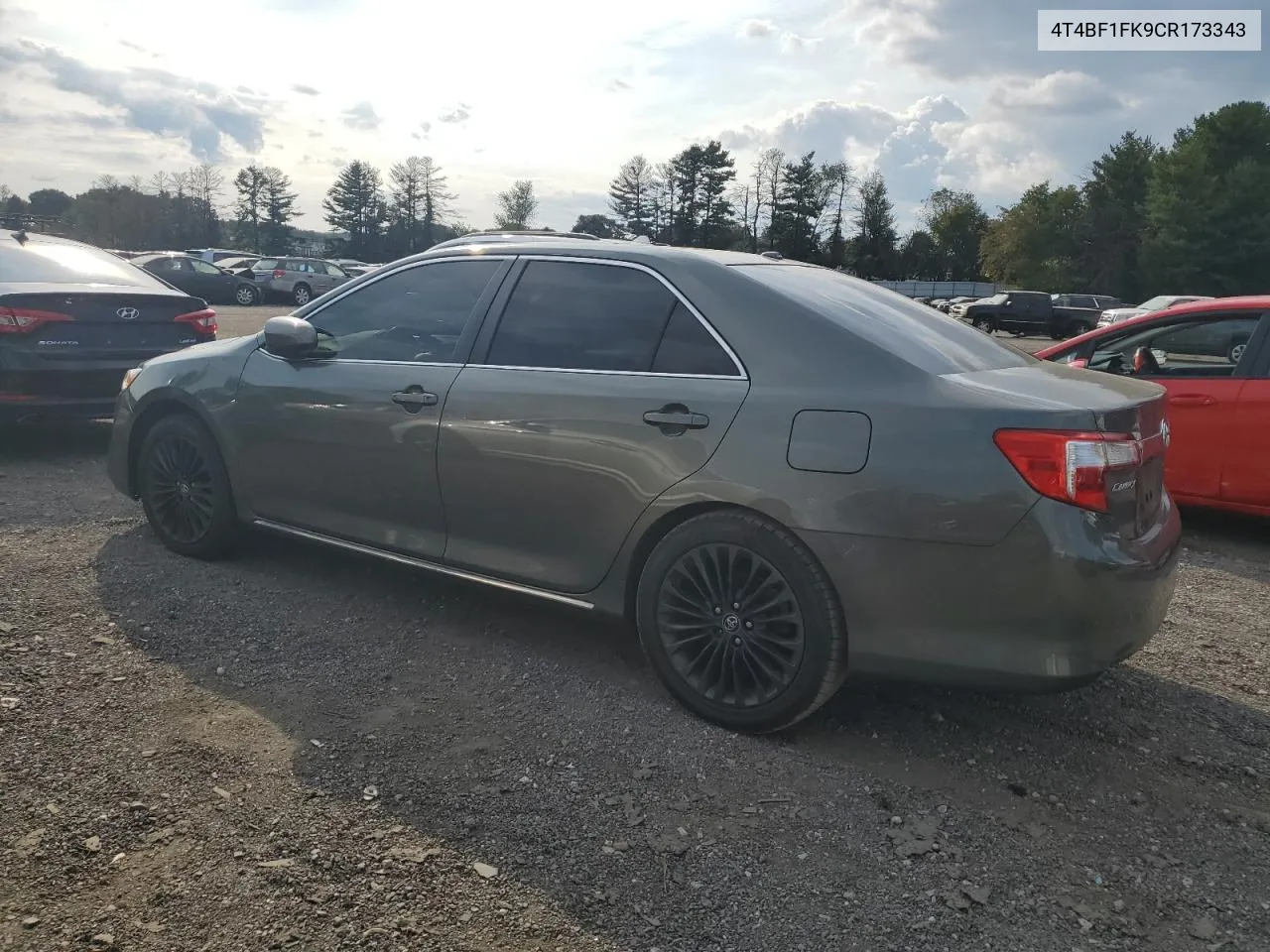 4T4BF1FK9CR173343 2012 Toyota Camry Base