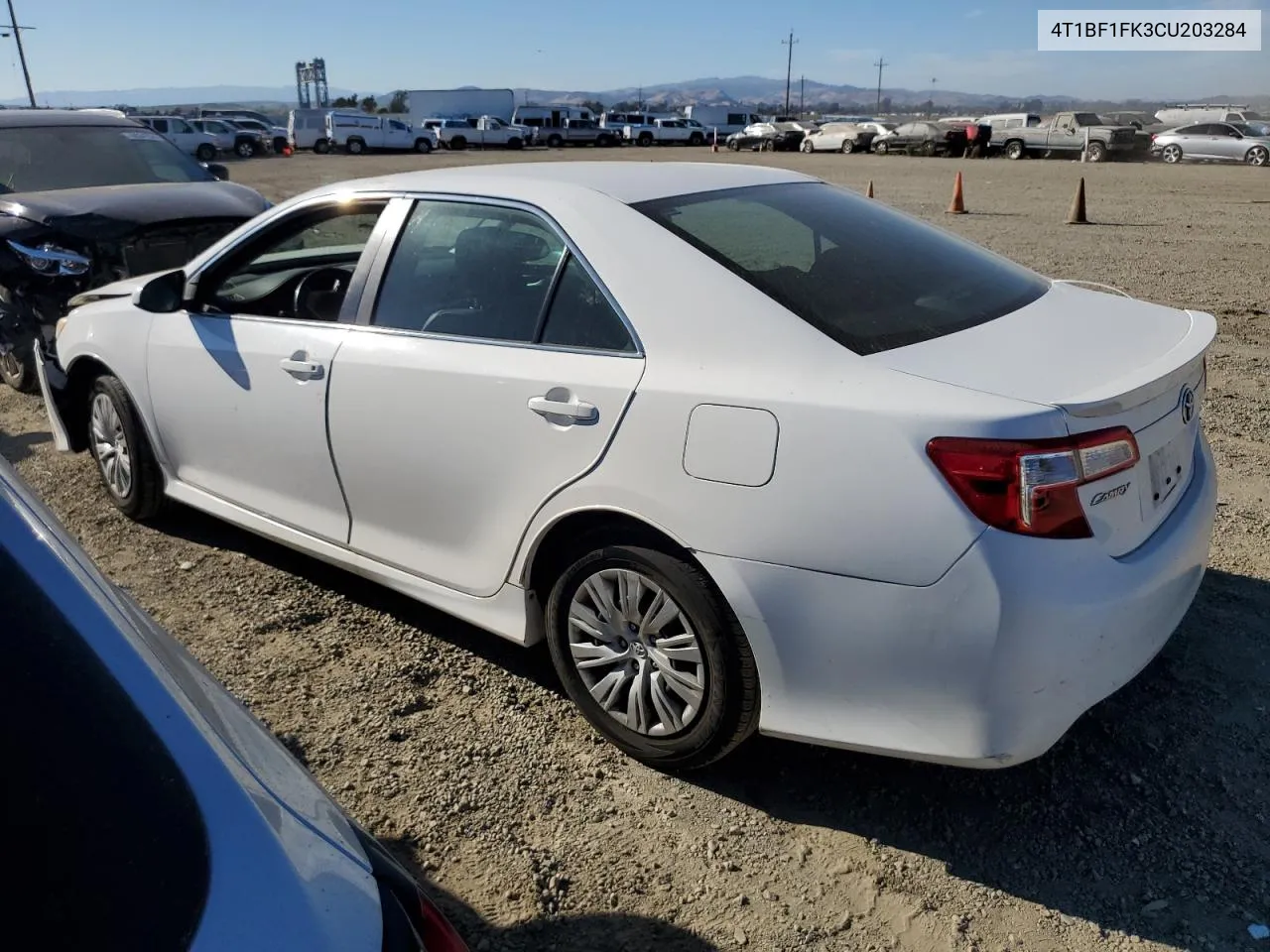 2012 Toyota Camry Base VIN: 4T1BF1FK3CU203284 Lot: 70627464