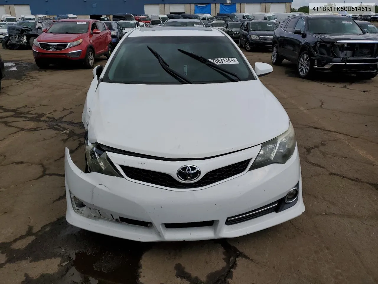 4T1BK1FK5CU514615 2012 Toyota Camry Se