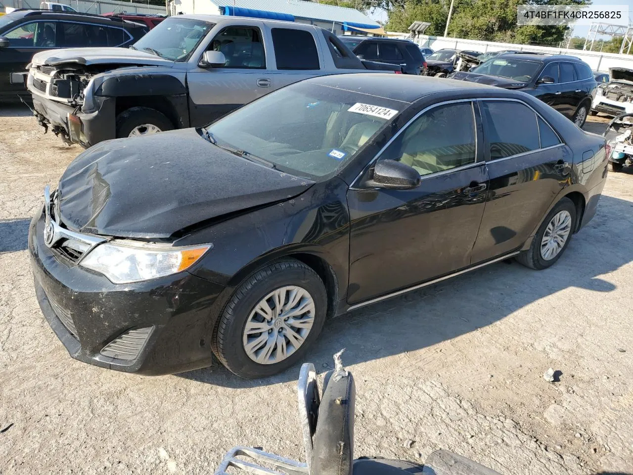 2012 Toyota Camry Base VIN: 4T4BF1FK4CR256825 Lot: 70654124