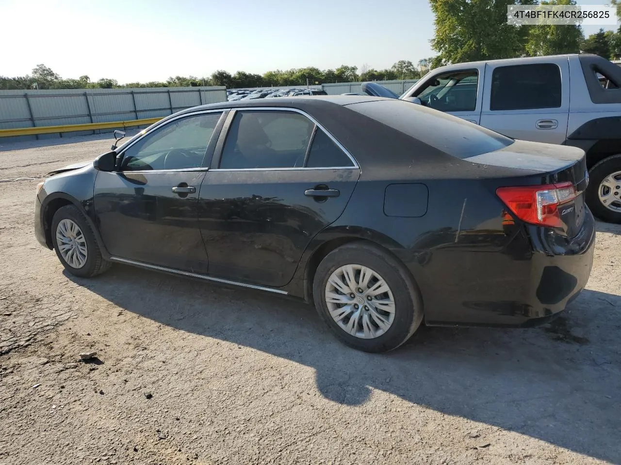 2012 Toyota Camry Base VIN: 4T4BF1FK4CR256825 Lot: 70654124