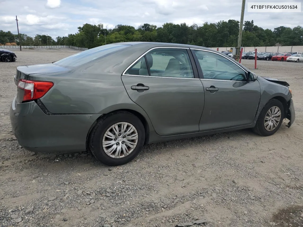 2012 Toyota Camry Base VIN: 4T1BF1FK4CU501634 Lot: 70691664