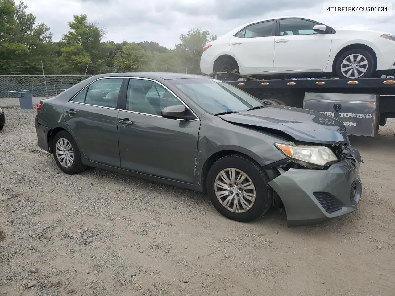 2012 Toyota Camry Base VIN: 4T1BF1FK4CU501634 Lot: 70691664