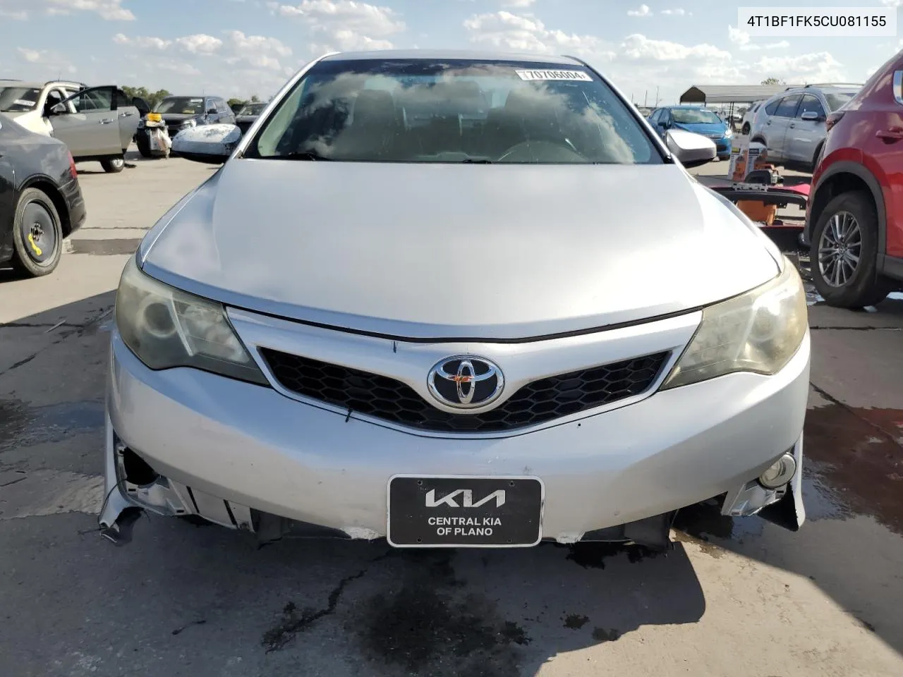 4T1BF1FK5CU081155 2012 Toyota Camry Base