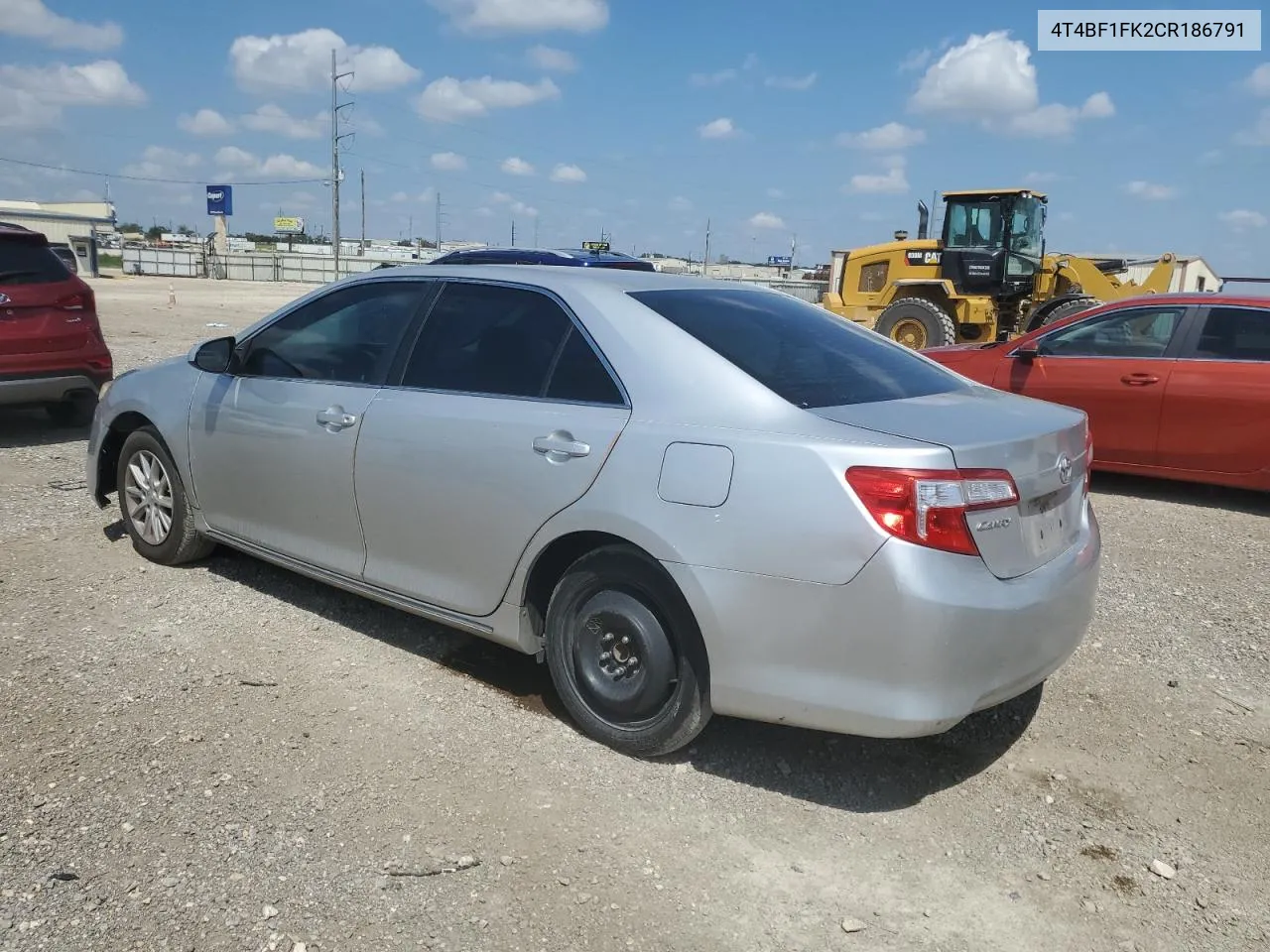 2012 Toyota Camry Base VIN: 4T4BF1FK2CR186791 Lot: 70807944