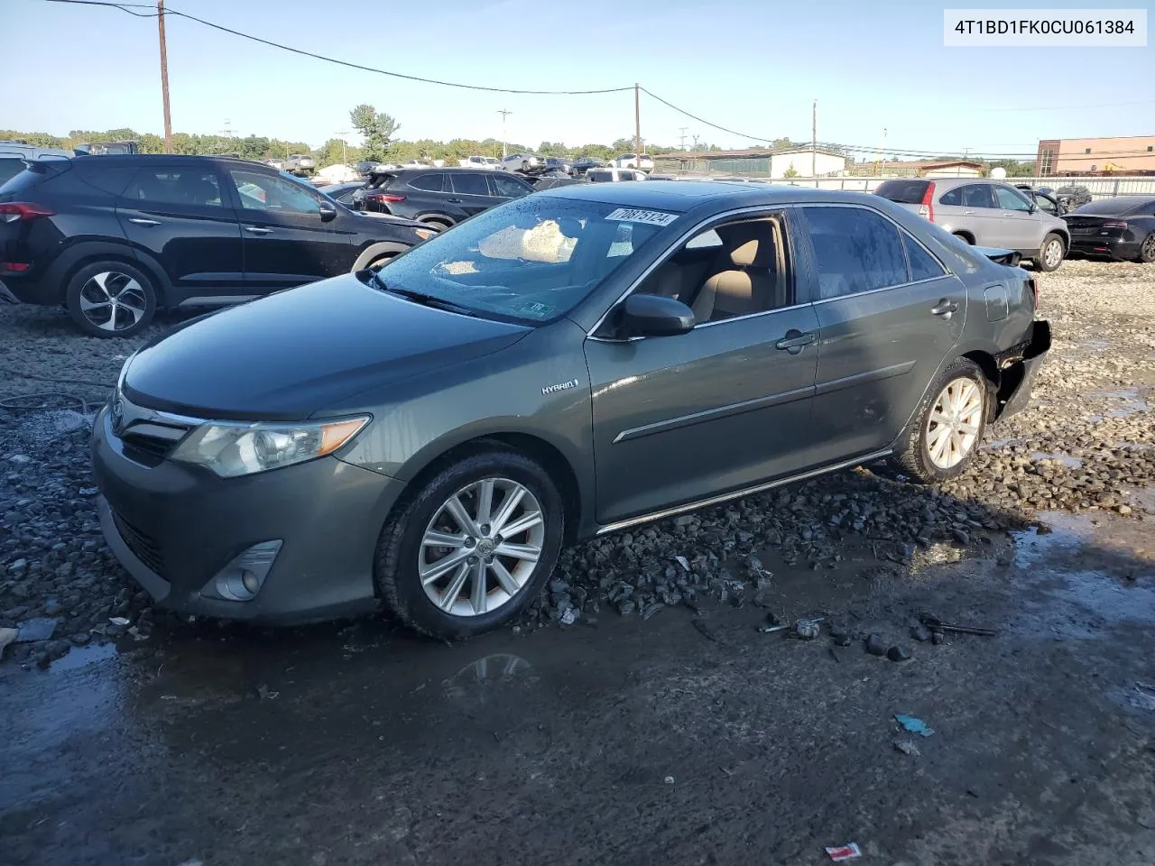 4T1BD1FK0CU061384 2012 Toyota Camry Hybrid