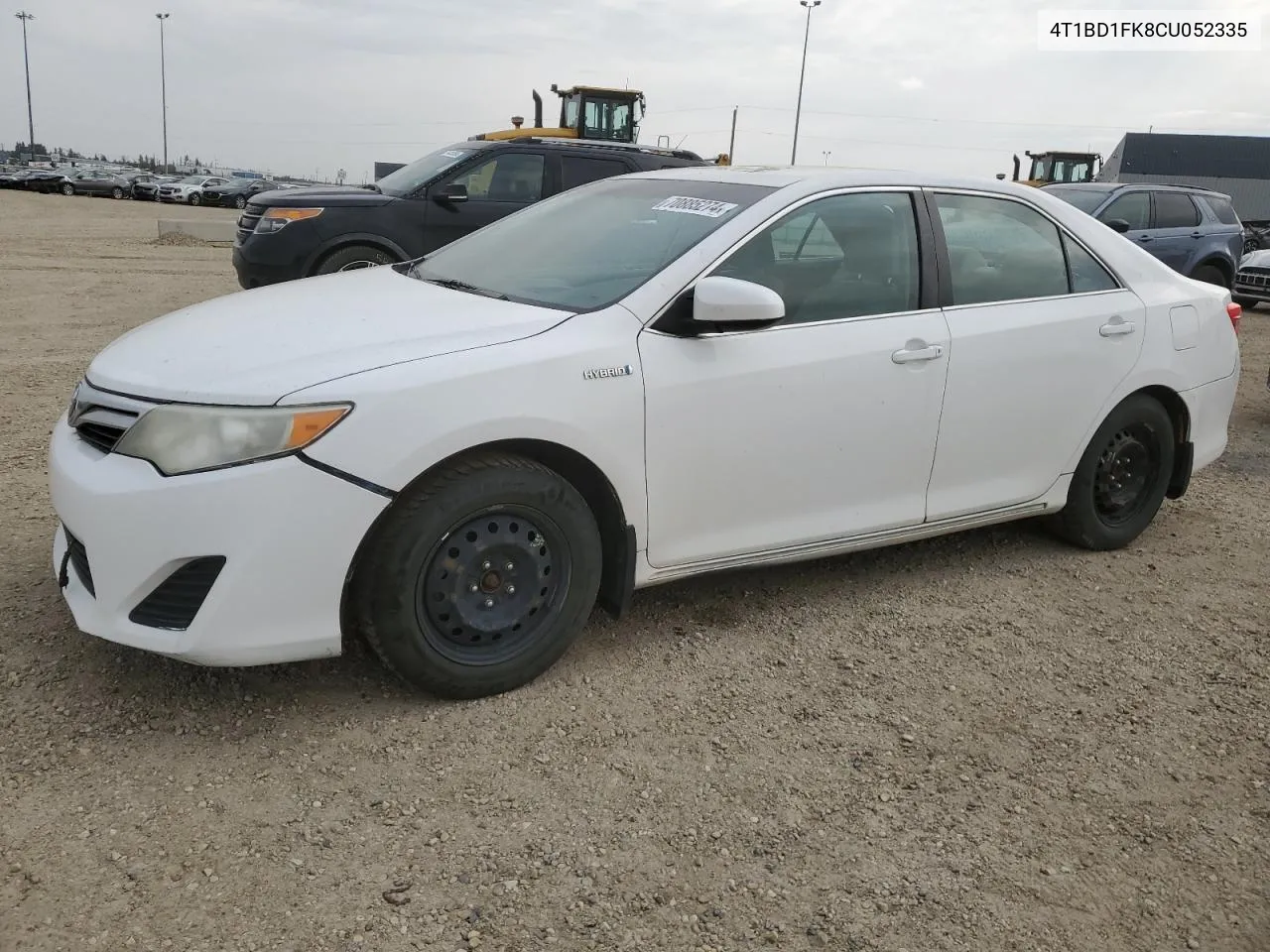 2012 Toyota Camry Hybrid VIN: 4T1BD1FK8CU052335 Lot: 70885274