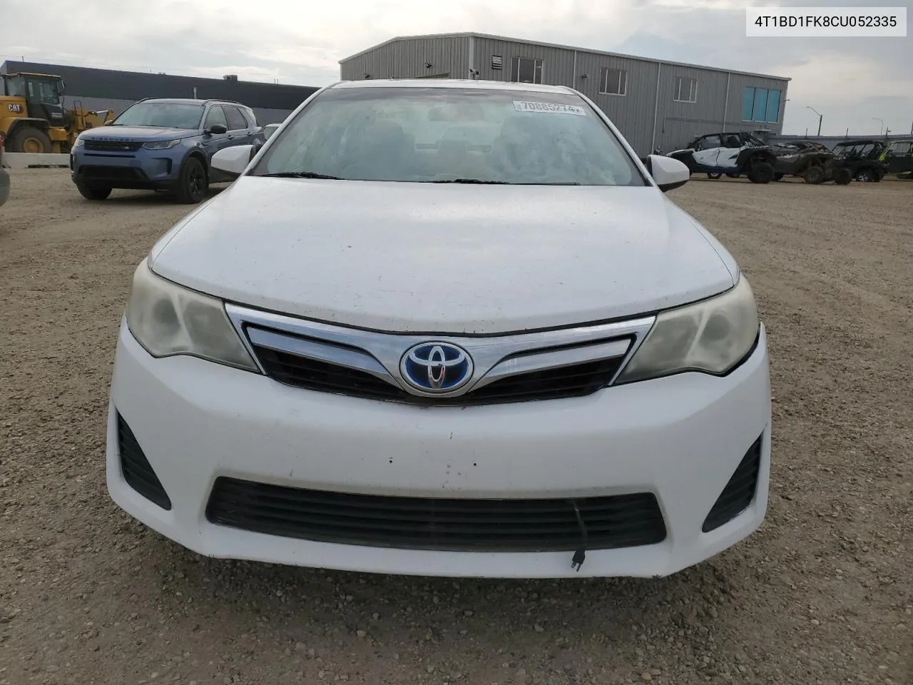 2012 Toyota Camry Hybrid VIN: 4T1BD1FK8CU052335 Lot: 70885274