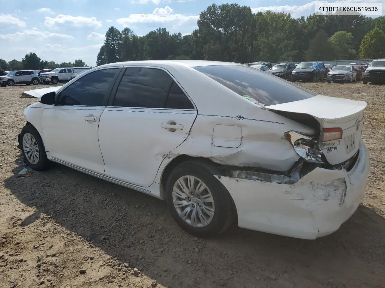 4T1BF1FK6CU519536 2012 Toyota Camry Base