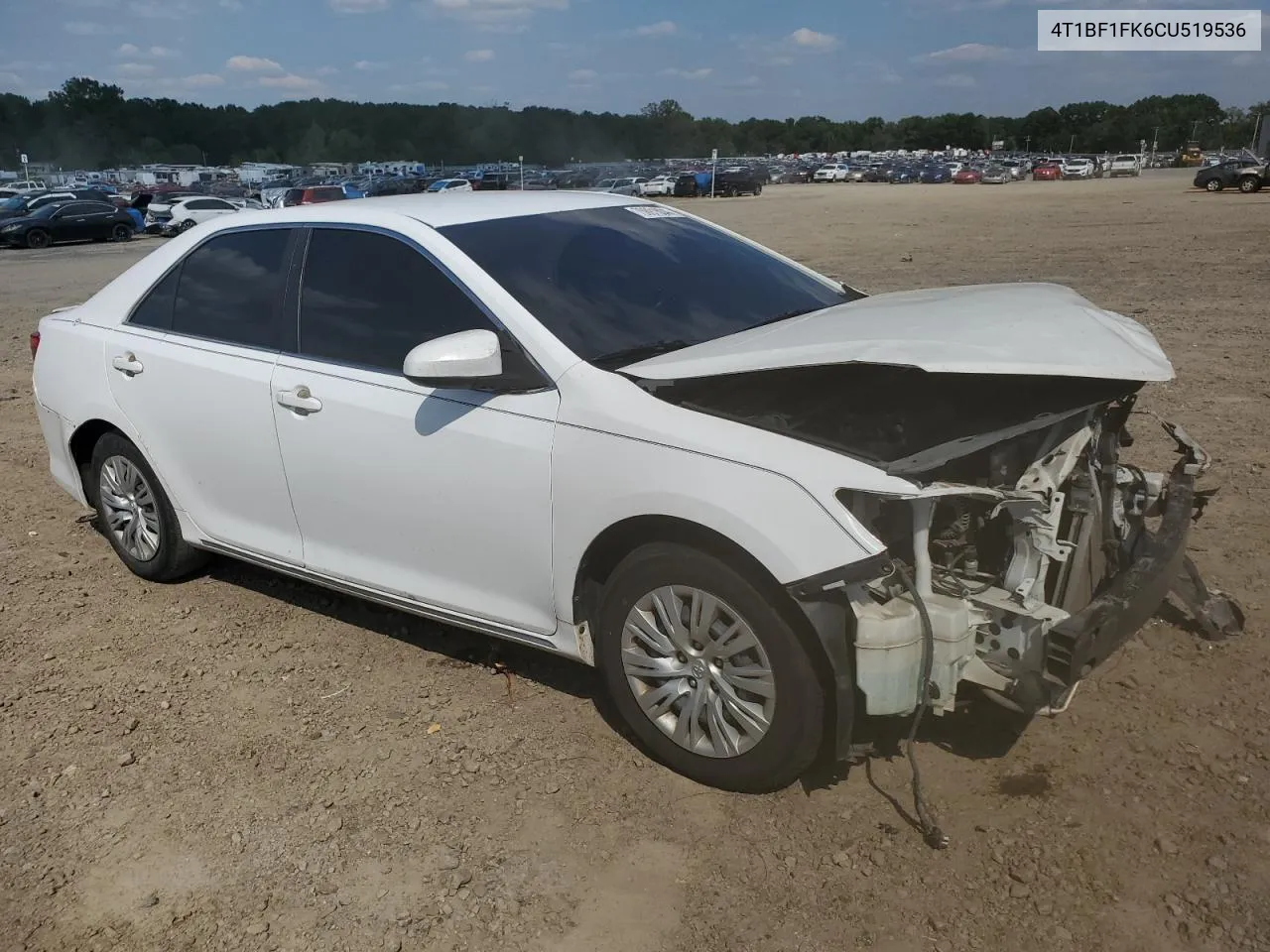 2012 Toyota Camry Base VIN: 4T1BF1FK6CU519536 Lot: 70891604