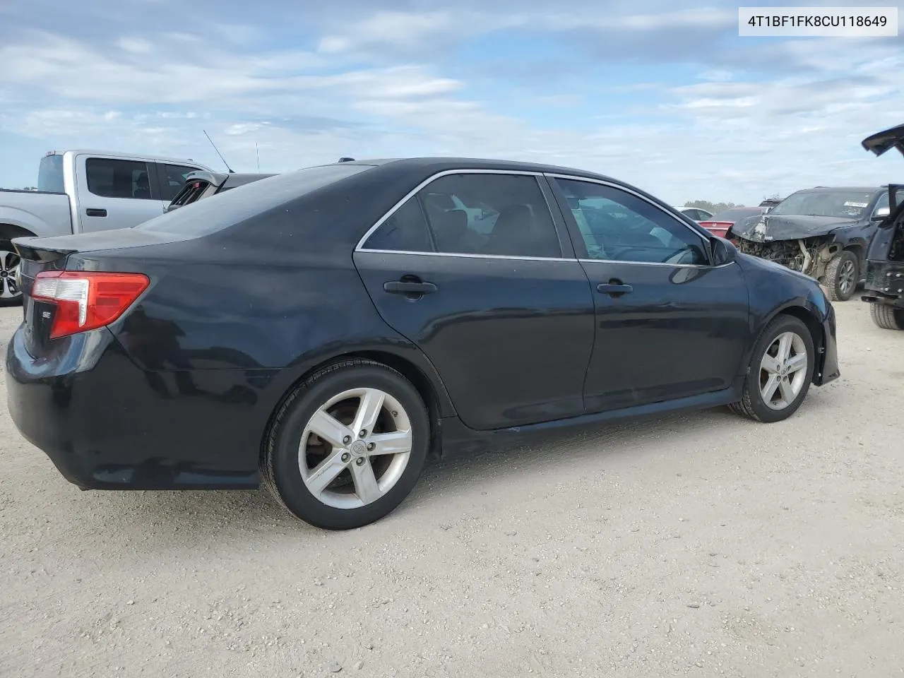 2012 Toyota Camry Base VIN: 4T1BF1FK8CU118649 Lot: 70920014