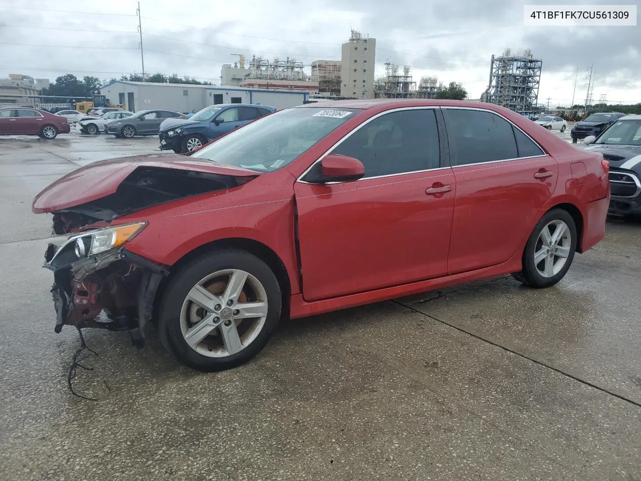 2012 Toyota Camry Base VIN: 4T1BF1FK7CU561309 Lot: 70923064