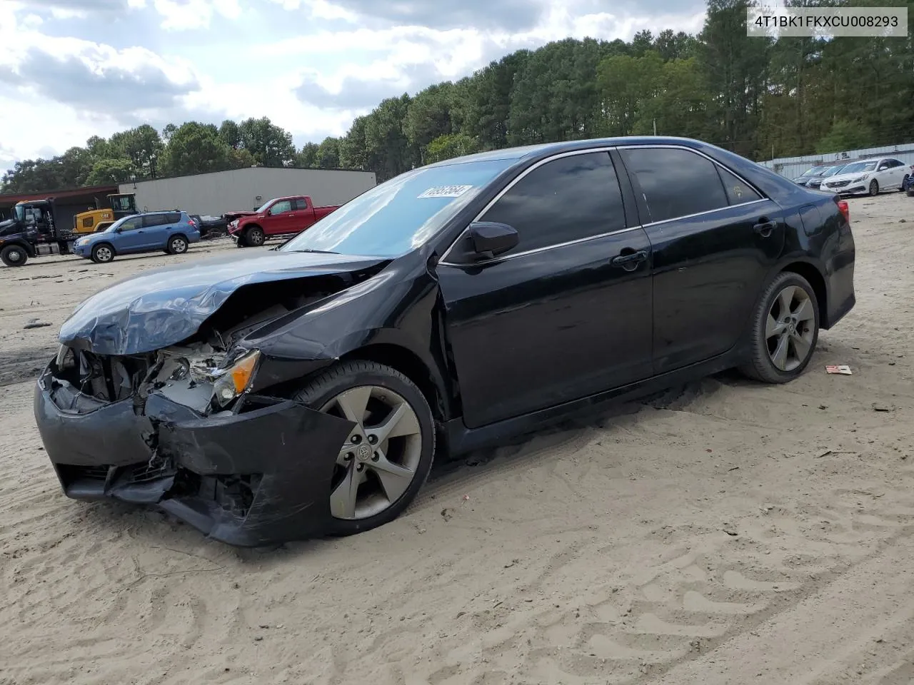 2012 Toyota Camry Se VIN: 4T1BK1FKXCU008293 Lot: 70957564