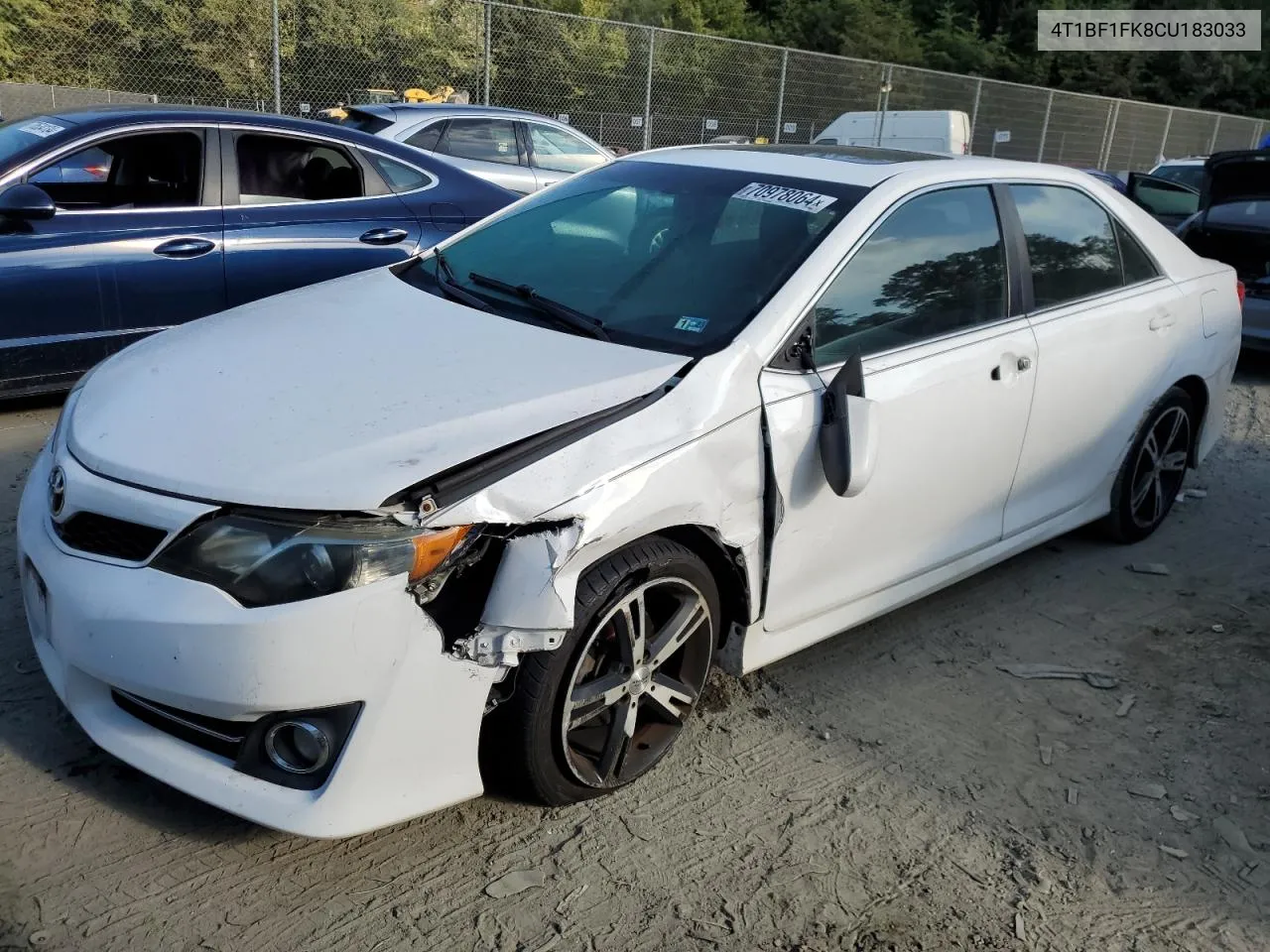 4T1BF1FK8CU183033 2012 Toyota Camry Base