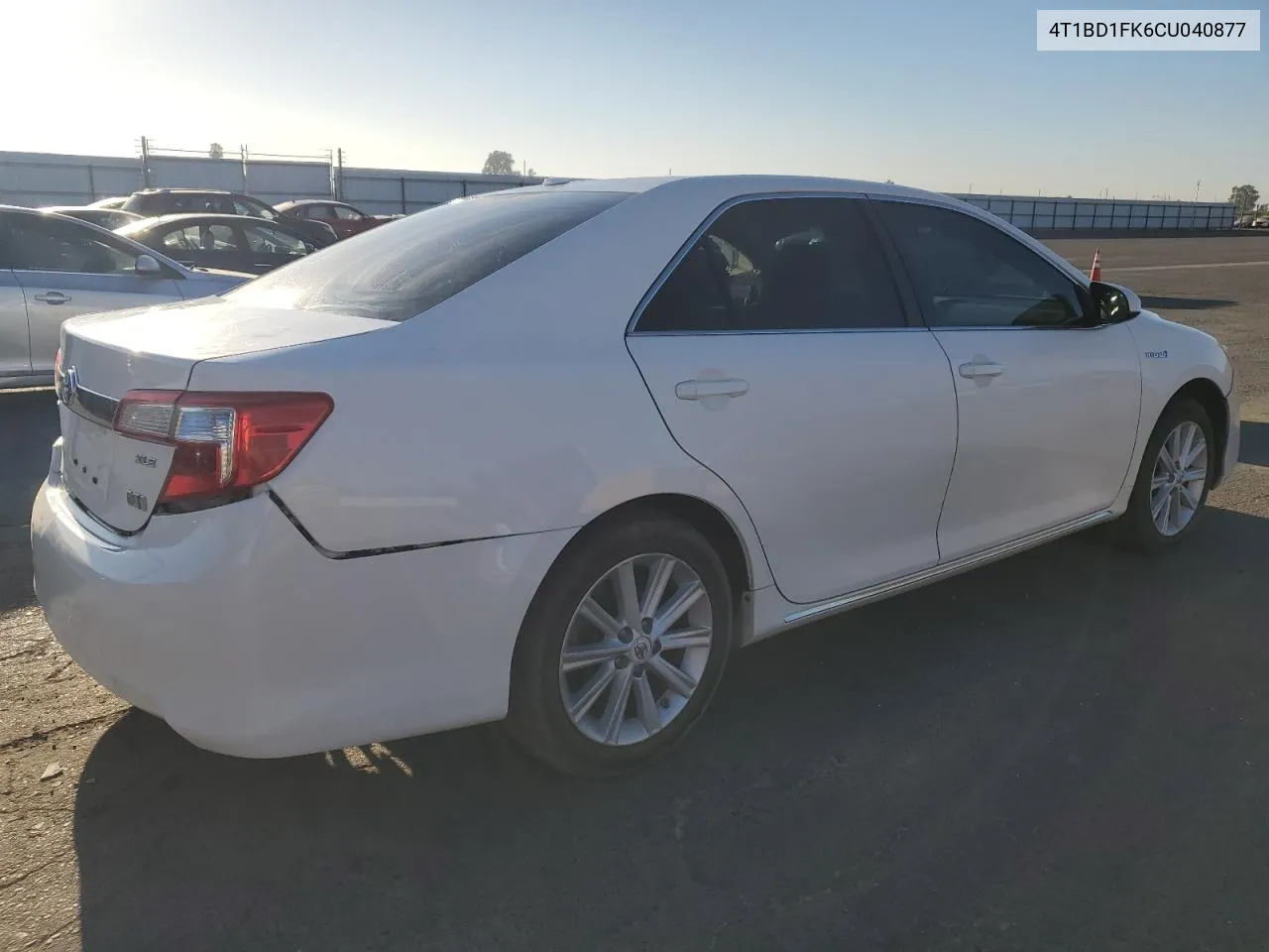 2012 Toyota Camry Hybrid VIN: 4T1BD1FK6CU040877 Lot: 70982324