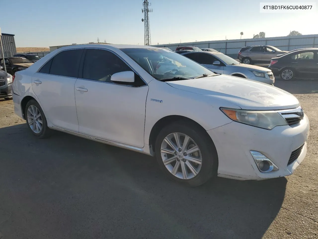 2012 Toyota Camry Hybrid VIN: 4T1BD1FK6CU040877 Lot: 70982324