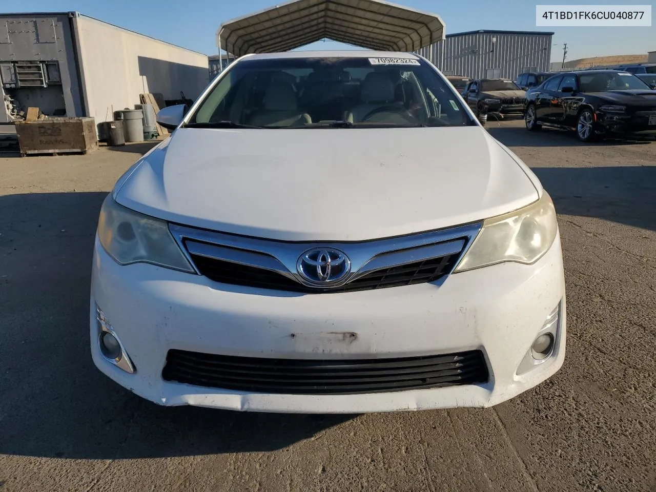 2012 Toyota Camry Hybrid VIN: 4T1BD1FK6CU040877 Lot: 70982324