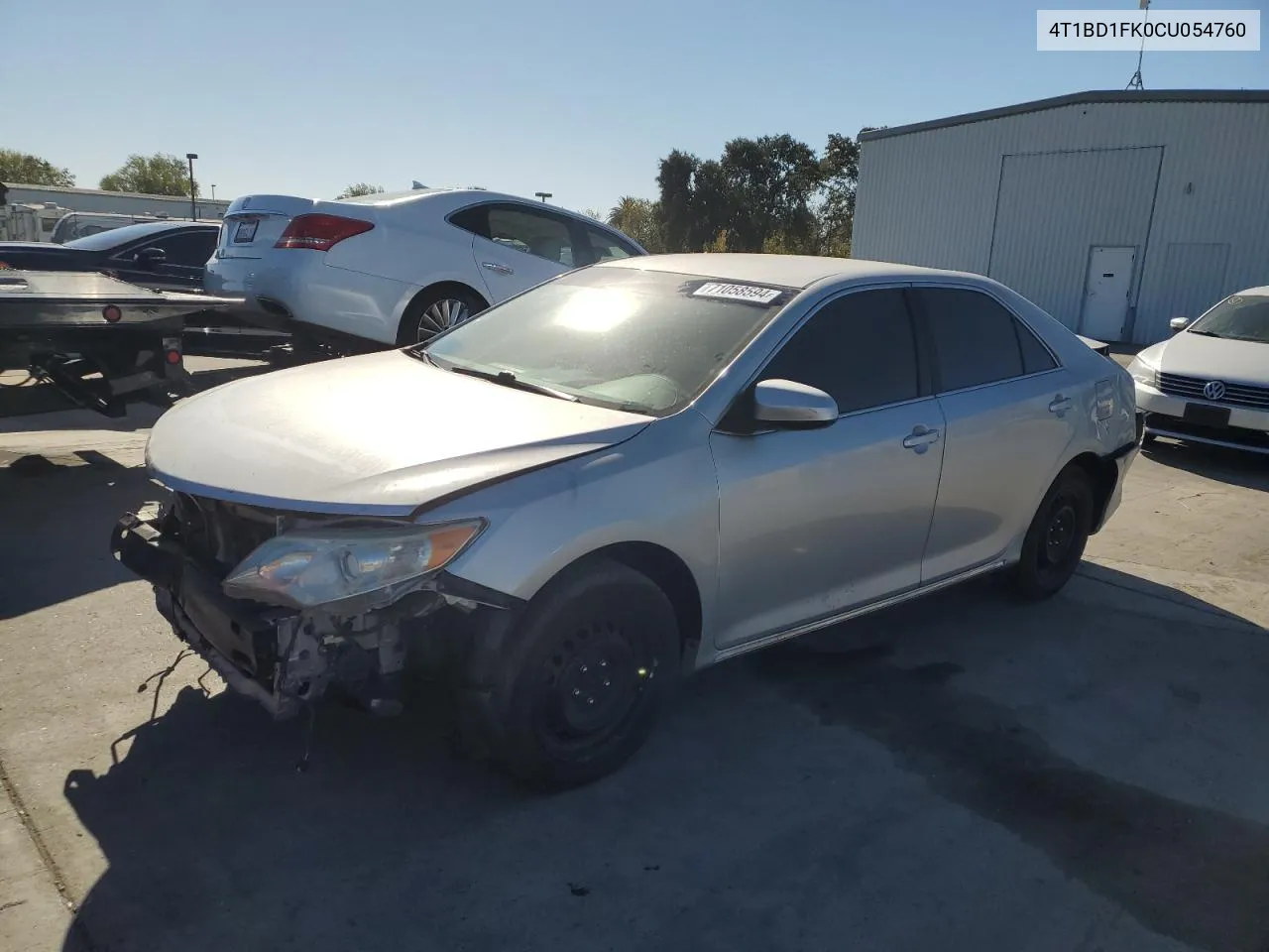 4T1BD1FK0CU054760 2012 Toyota Camry Hybrid