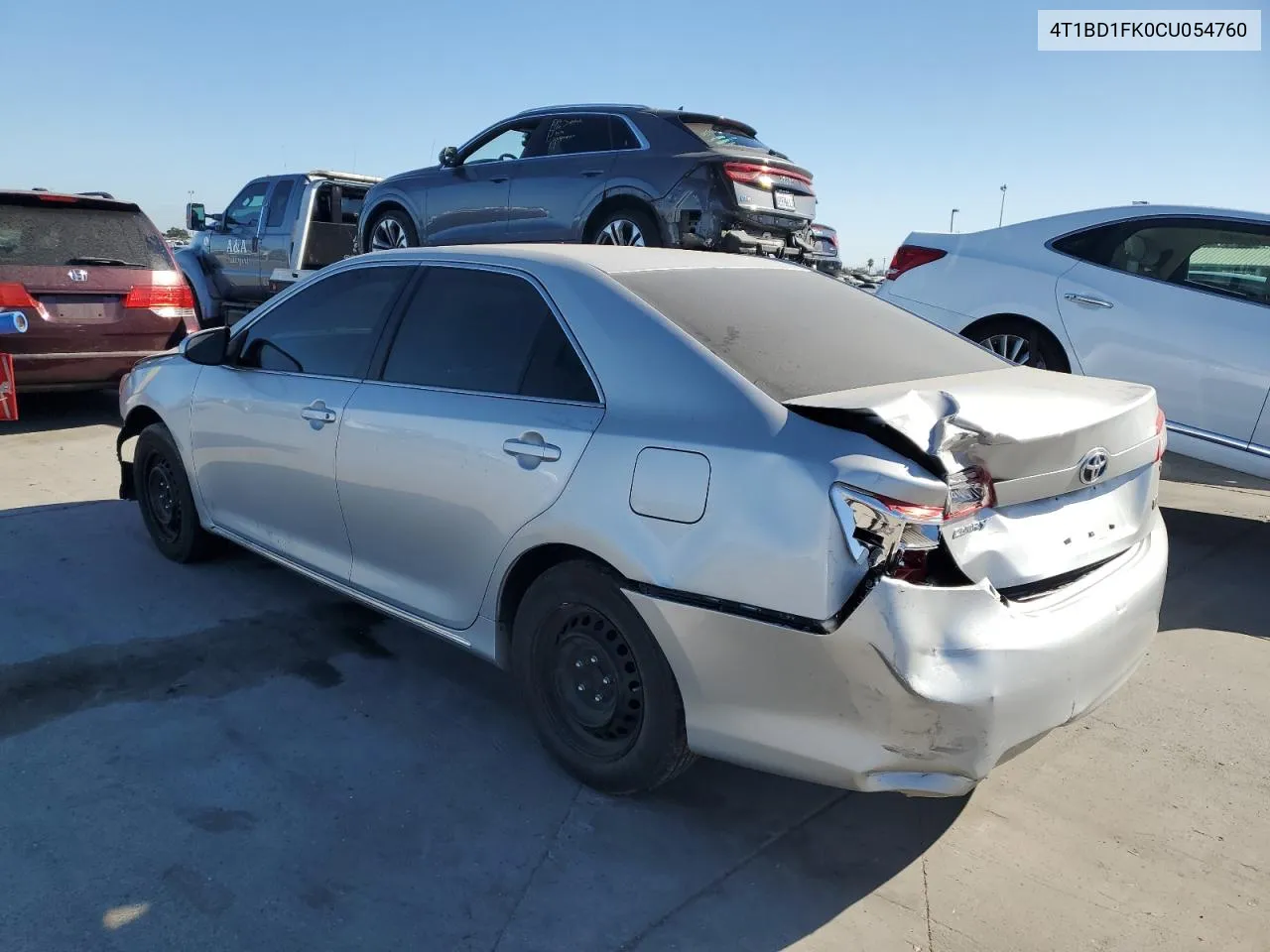 2012 Toyota Camry Hybrid VIN: 4T1BD1FK0CU054760 Lot: 71058594