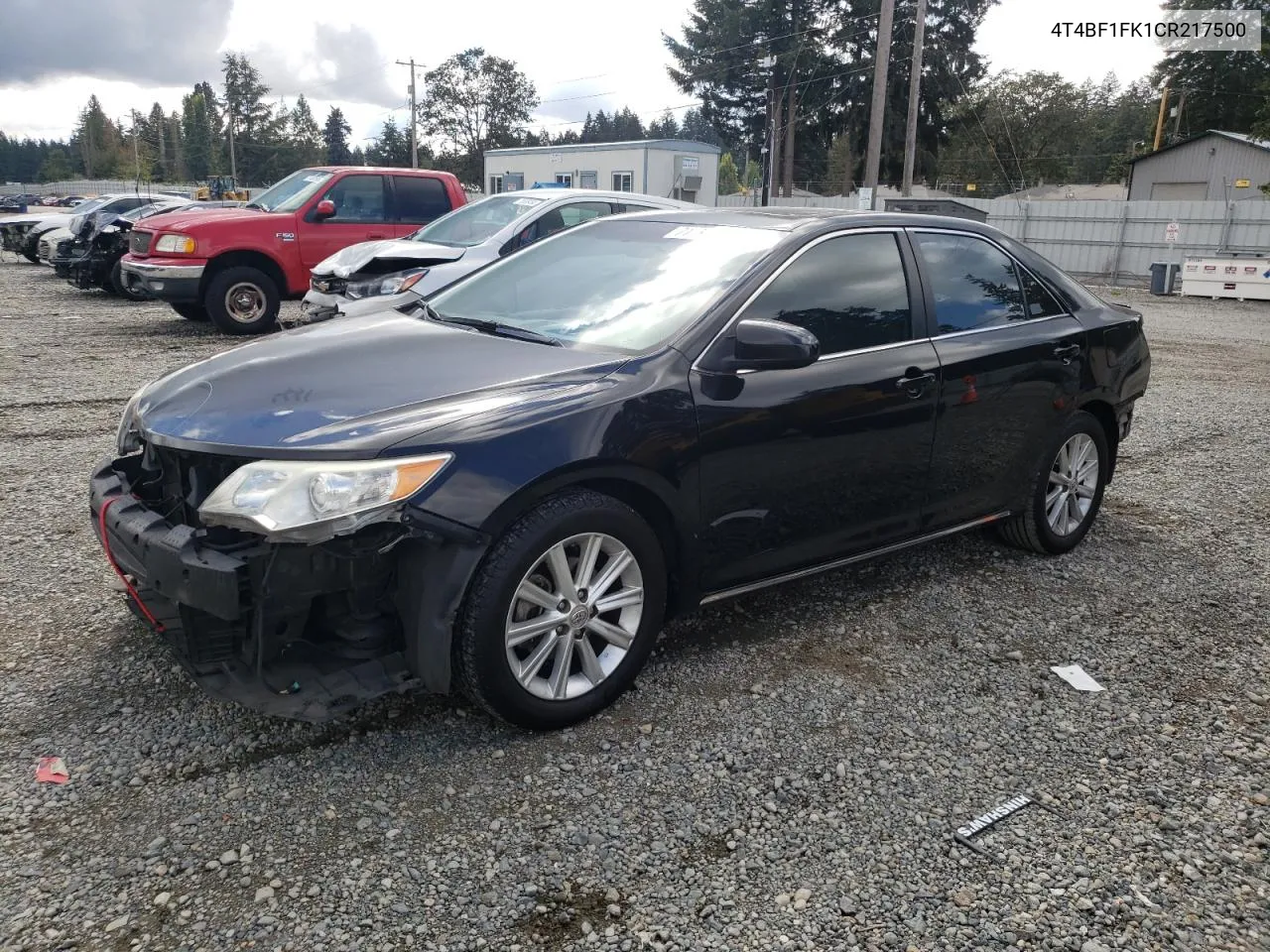 2012 Toyota Camry Base VIN: 4T4BF1FK1CR217500 Lot: 71059894