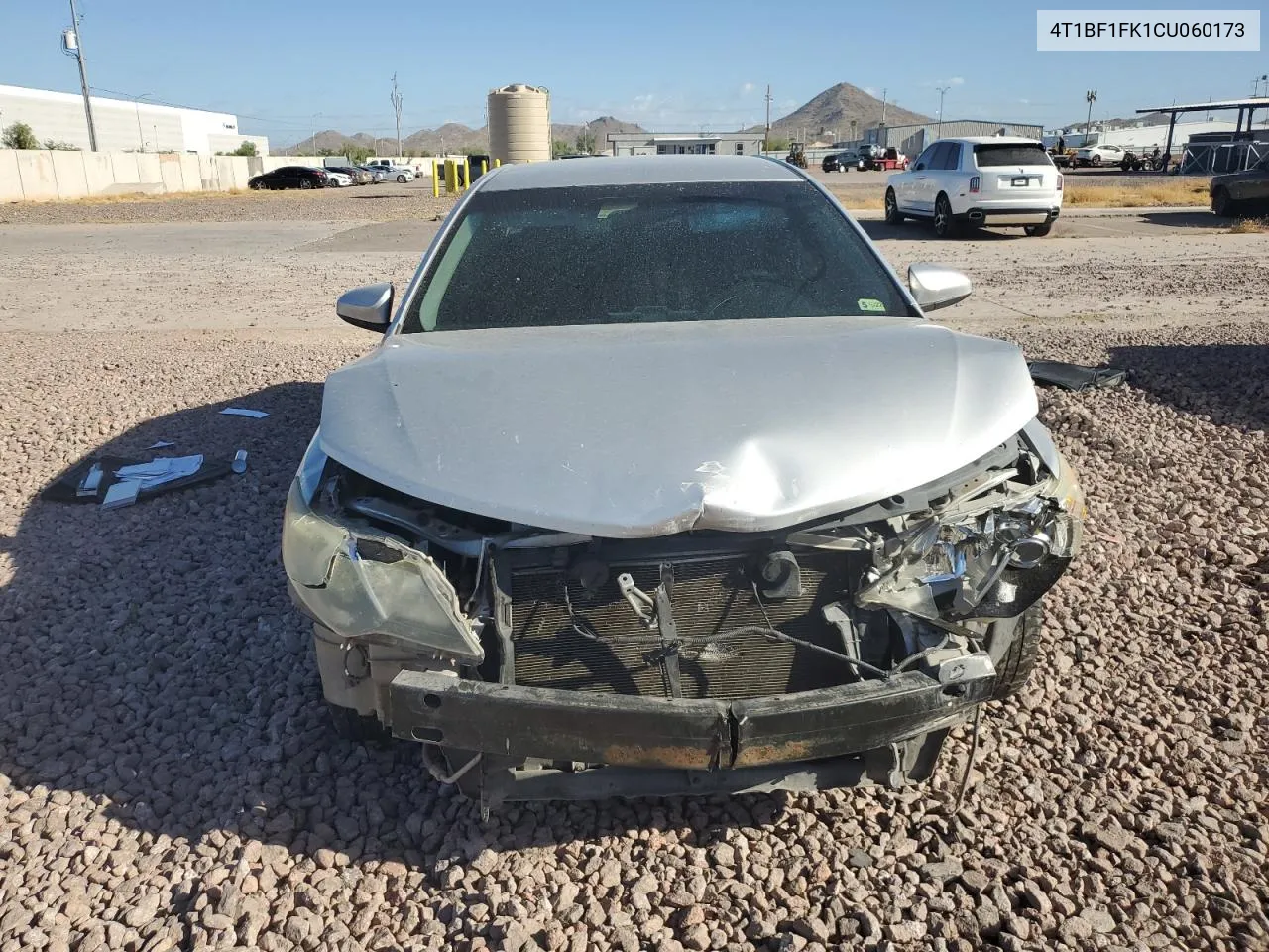 2012 Toyota Camry Base VIN: 4T1BF1FK1CU060173 Lot: 71062774