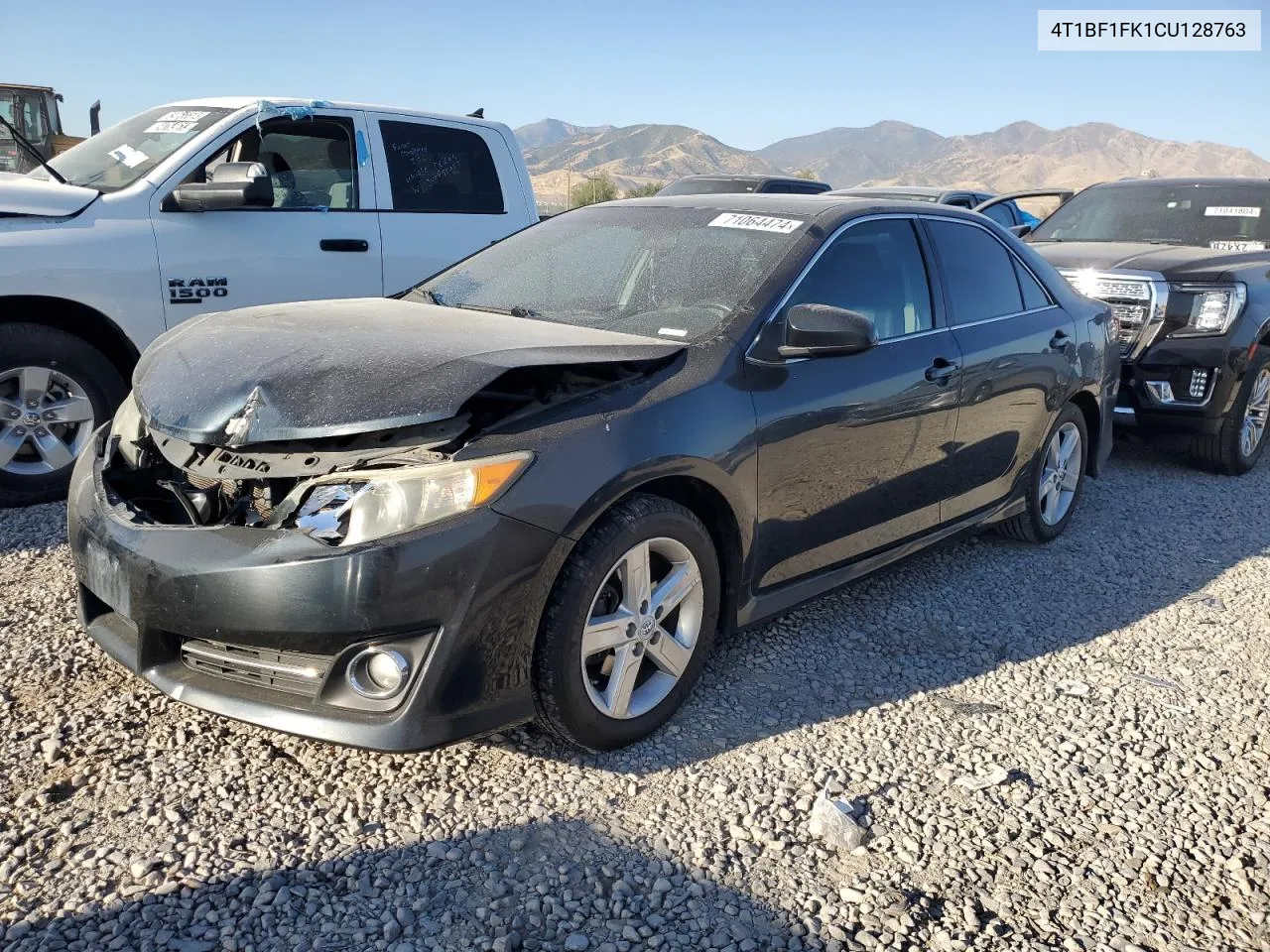 2012 Toyota Camry Base VIN: 4T1BF1FK1CU128763 Lot: 71064474