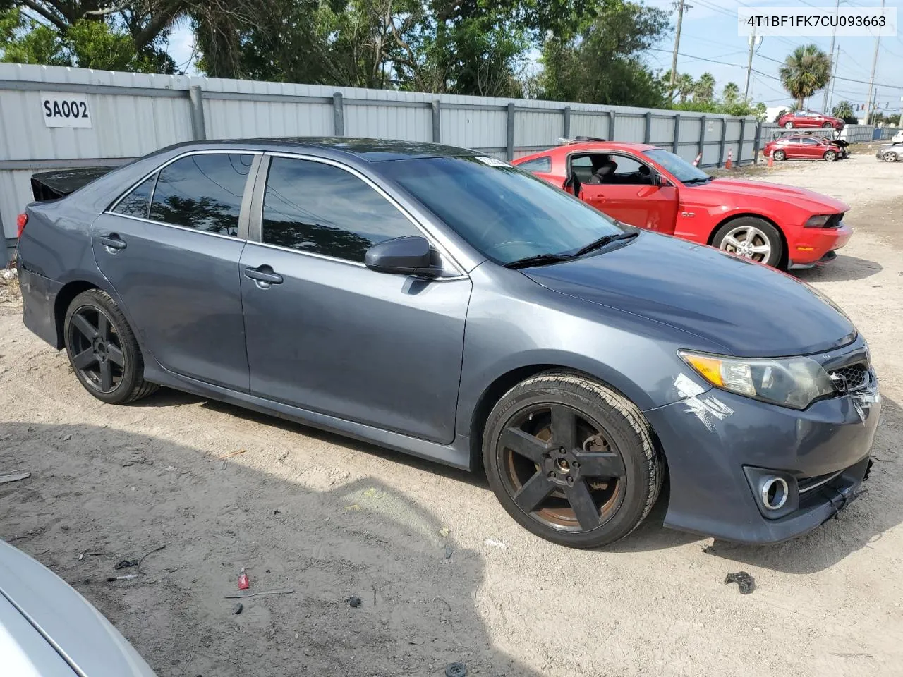 4T1BF1FK7CU093663 2012 Toyota Camry Base