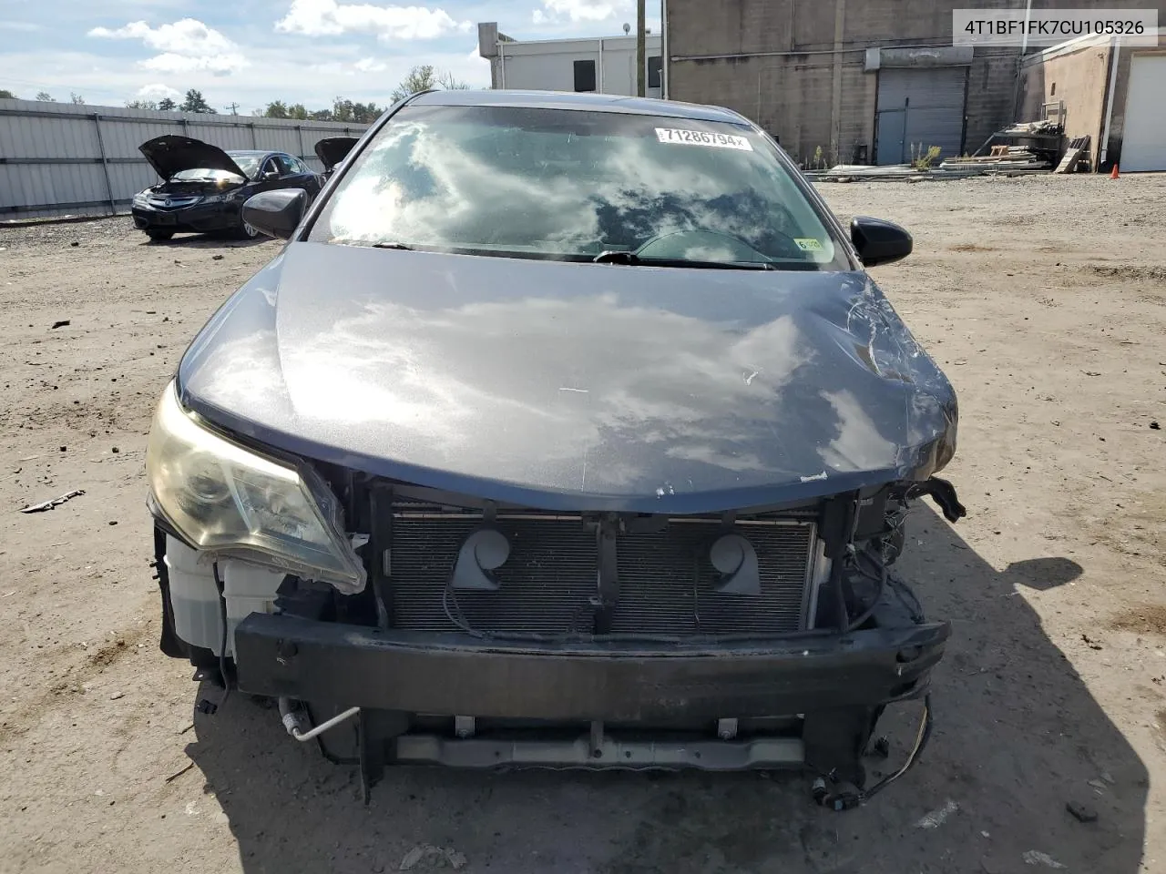 4T1BF1FK7CU105326 2012 Toyota Camry Base