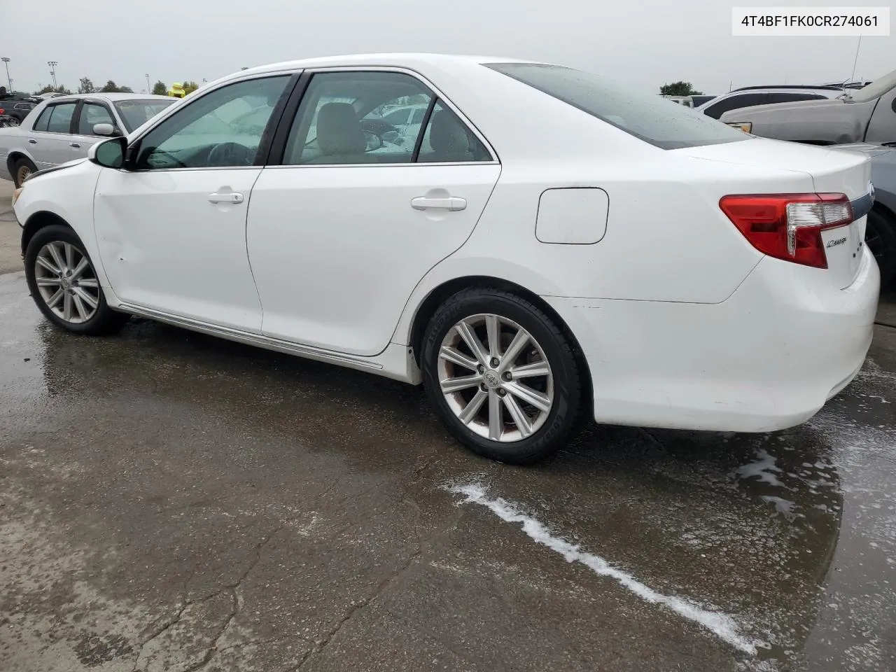 2012 Toyota Camry Base VIN: 4T4BF1FK0CR274061 Lot: 71352484