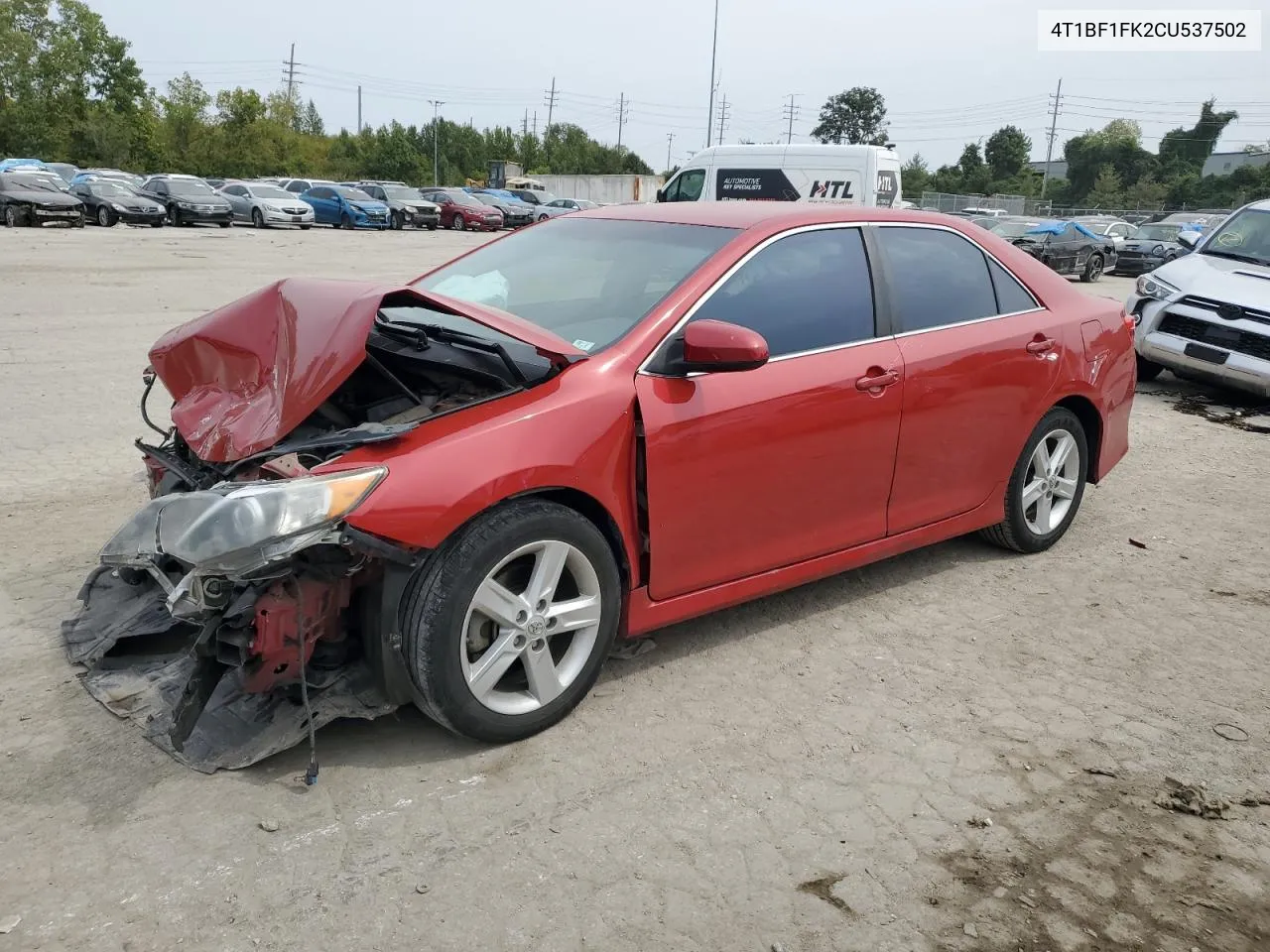 2012 Toyota Camry Base VIN: 4T1BF1FK2CU537502 Lot: 71443764