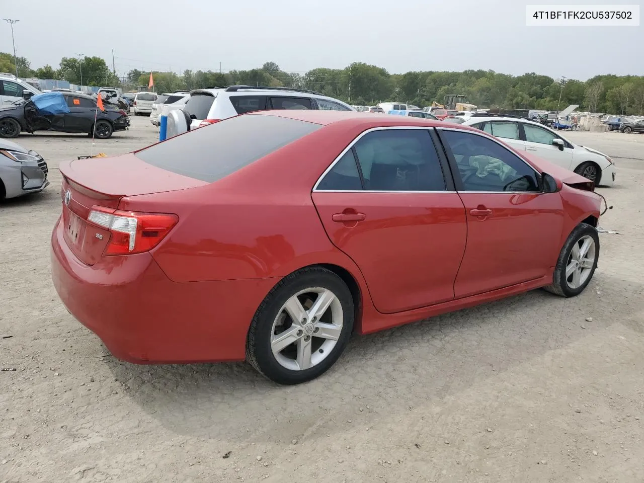 2012 Toyota Camry Base VIN: 4T1BF1FK2CU537502 Lot: 71443764