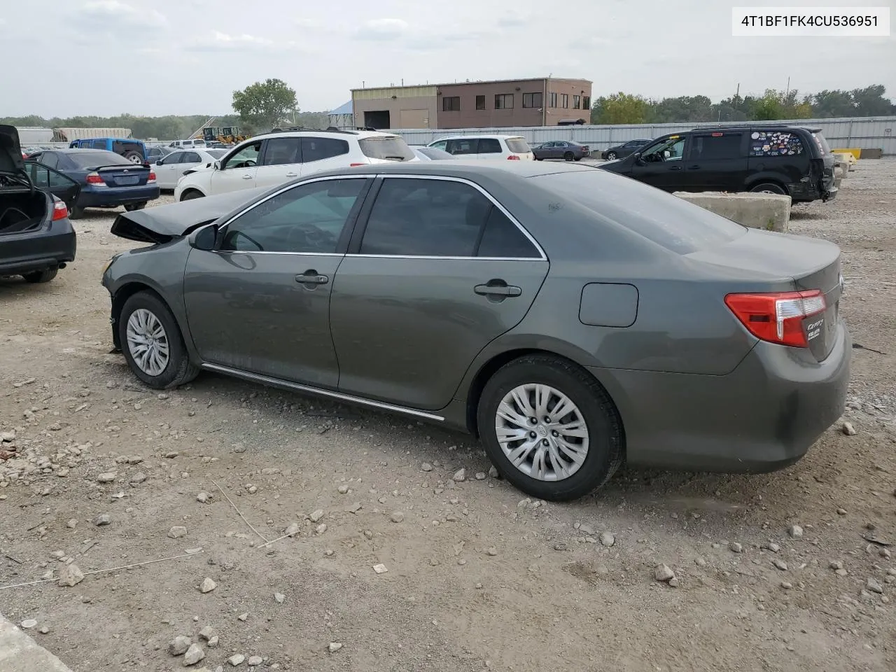 2012 Toyota Camry Base VIN: 4T1BF1FK4CU536951 Lot: 71447584