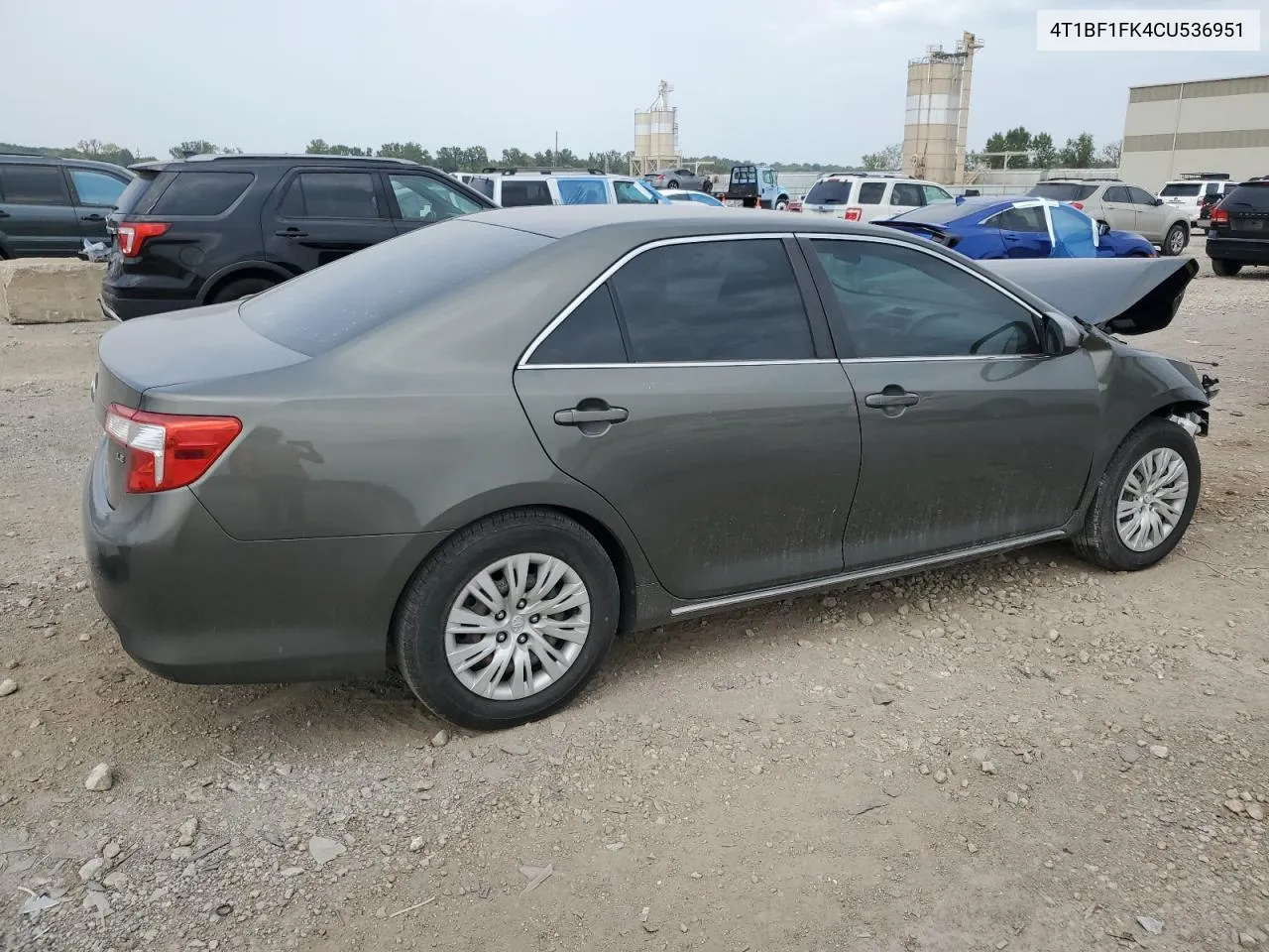 2012 Toyota Camry Base VIN: 4T1BF1FK4CU536951 Lot: 71447584