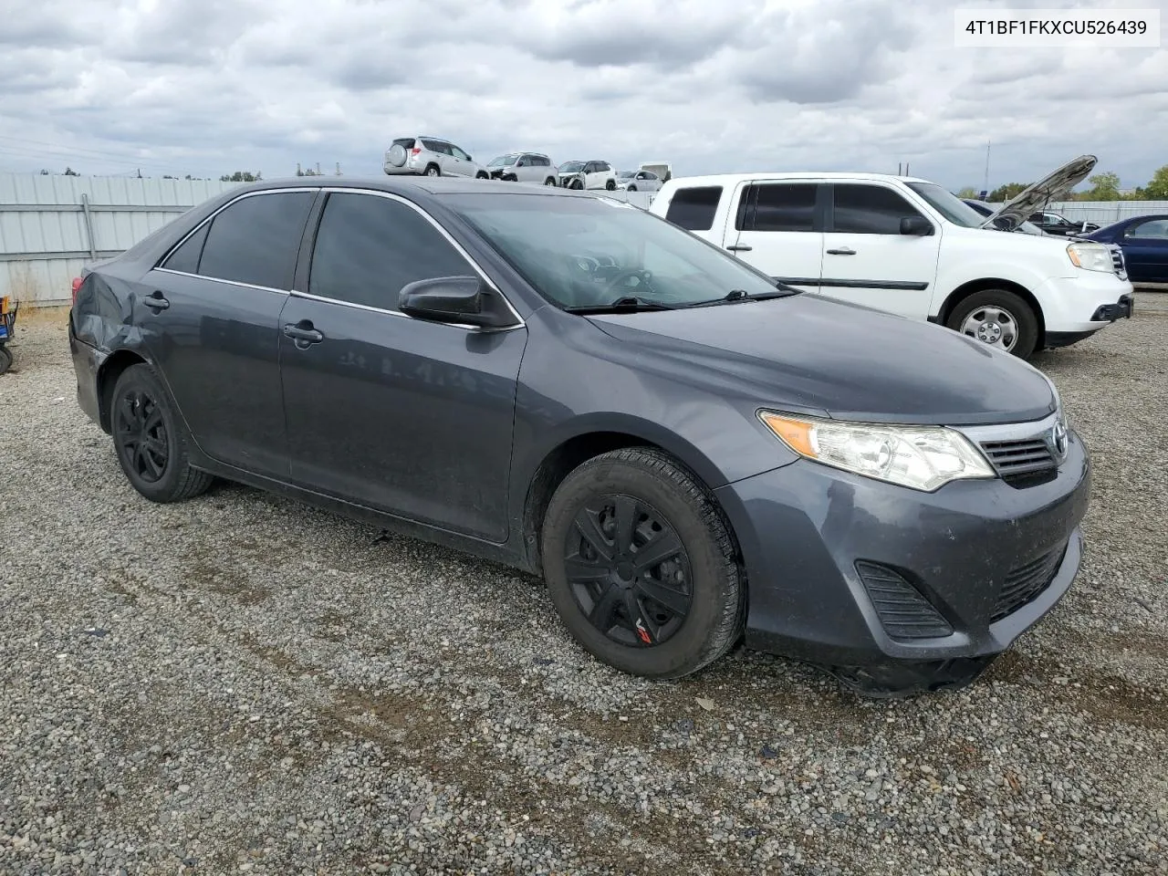 2012 Toyota Camry Base VIN: 4T1BF1FKXCU526439 Lot: 71475674