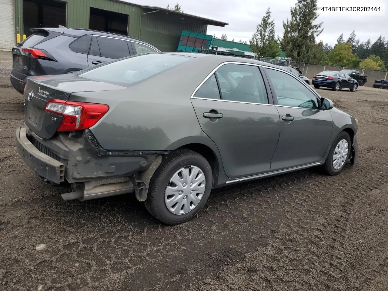 2012 Toyota Camry Base VIN: 4T4BF1FK3CR202464 Lot: 71490924