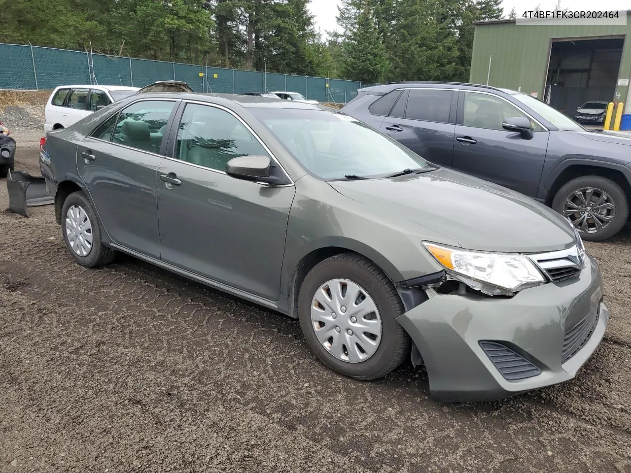 2012 Toyota Camry Base VIN: 4T4BF1FK3CR202464 Lot: 71490924