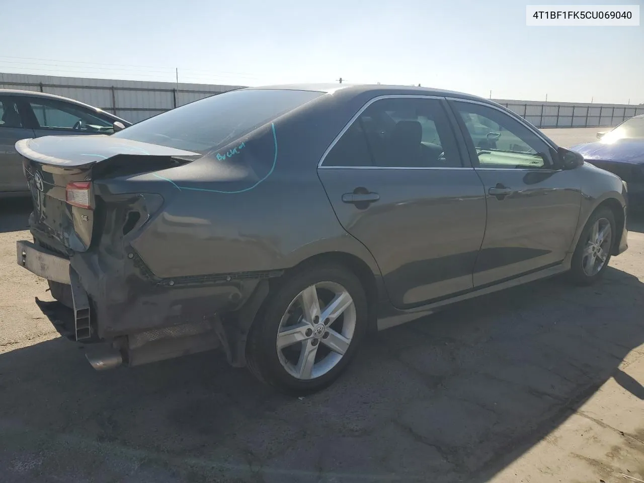 2012 Toyota Camry Base VIN: 4T1BF1FK5CU069040 Lot: 71498584