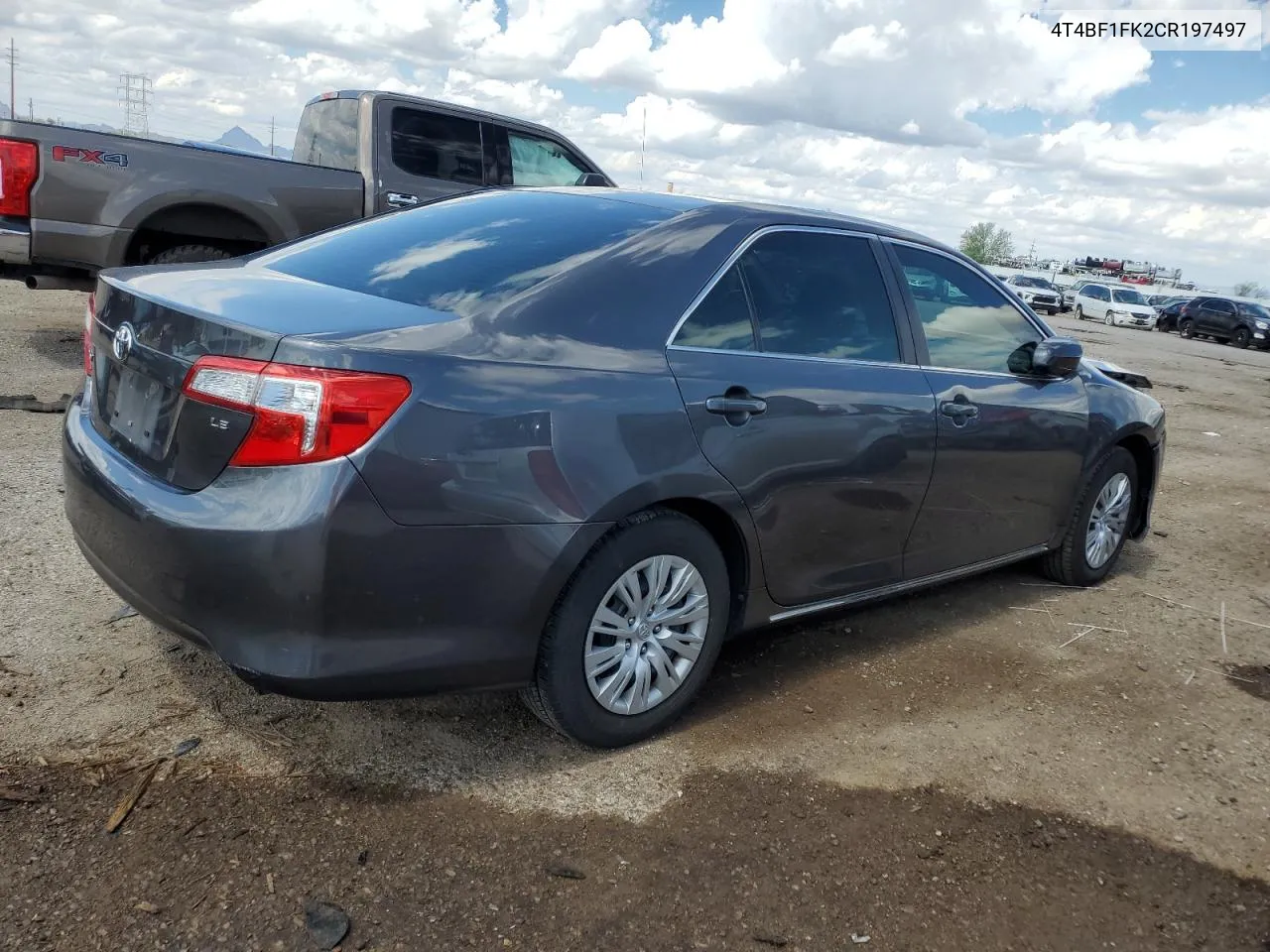 2012 Toyota Camry Base VIN: 4T4BF1FK2CR197497 Lot: 71612794