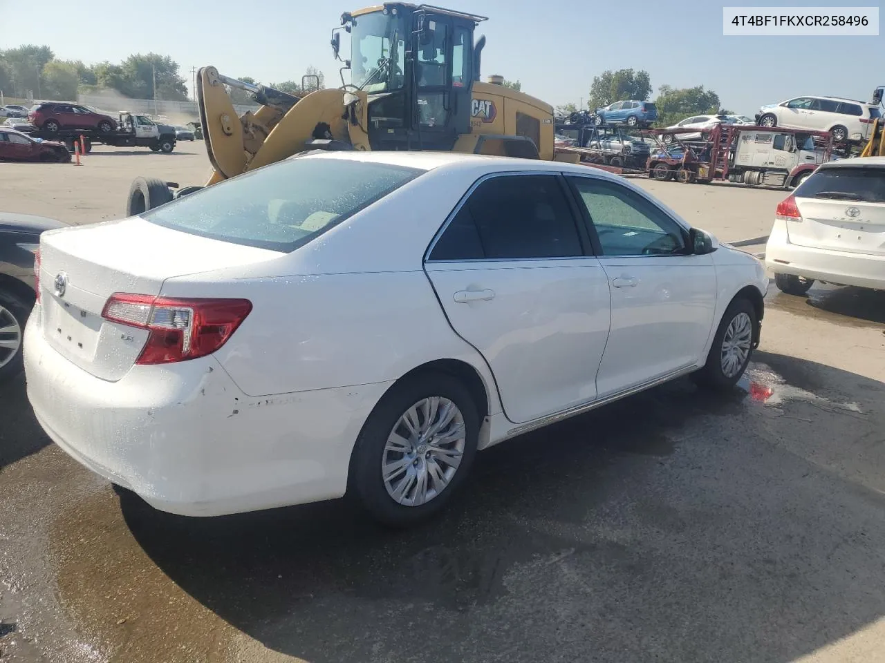 4T4BF1FKXCR258496 2012 Toyota Camry Base