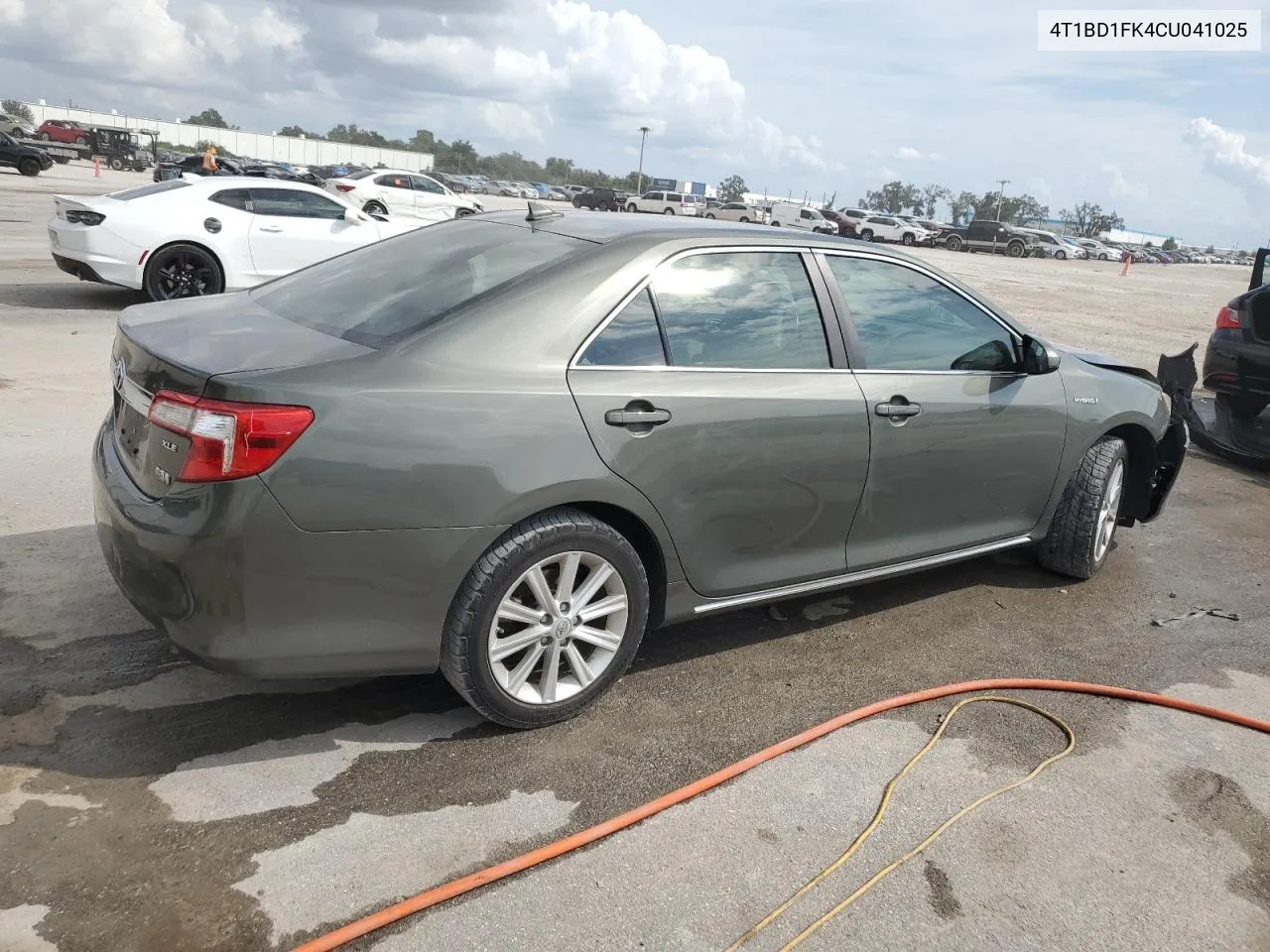 2012 Toyota Camry Hybrid VIN: 4T1BD1FK4CU041025 Lot: 71739764