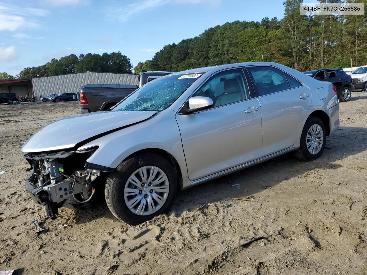 2012 Toyota Camry Base VIN: 4T4BF1FK7CR266586 Lot: 71739884