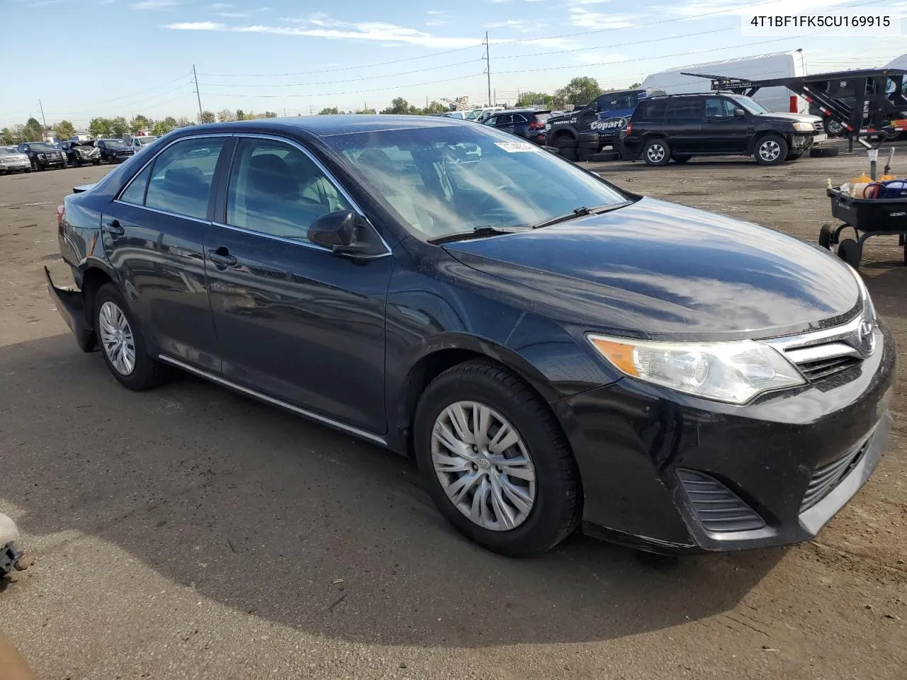 2012 Toyota Camry Base VIN: 4T1BF1FK5CU169915 Lot: 71740524