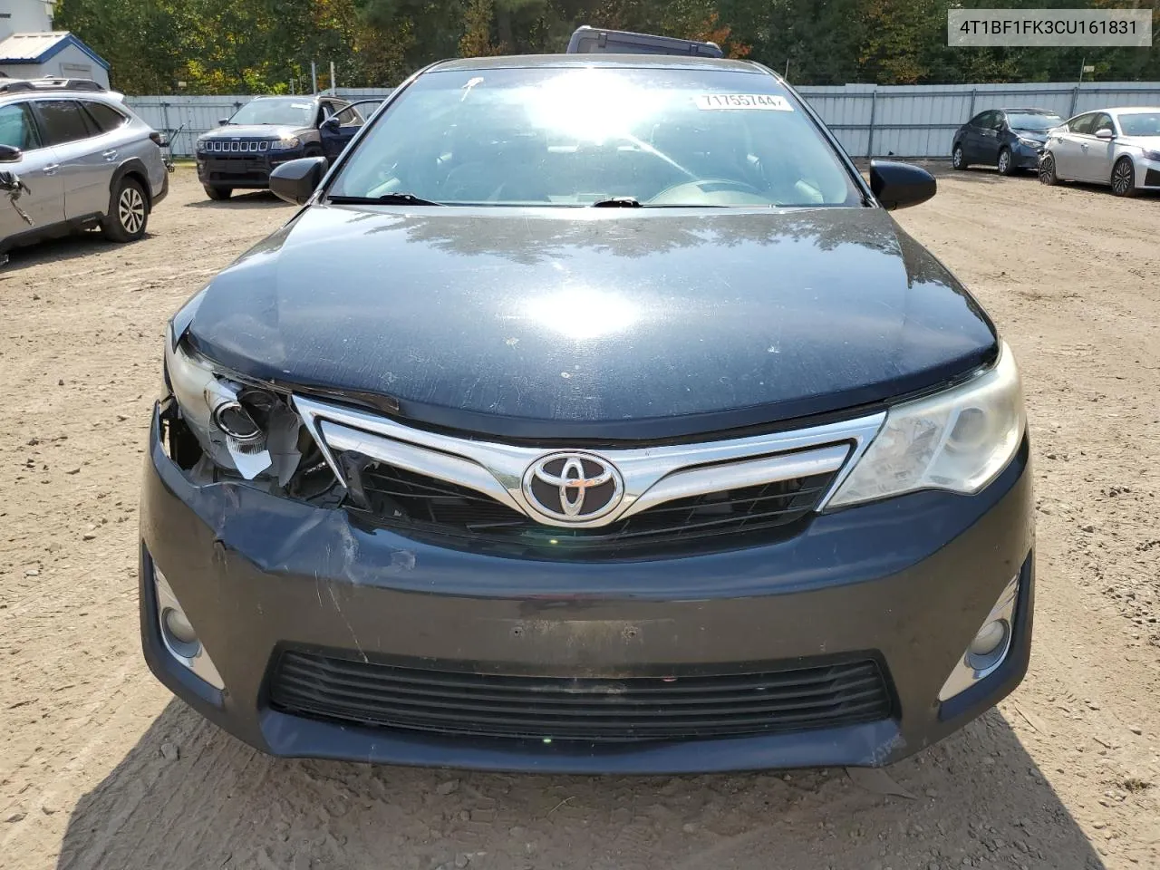 2012 Toyota Camry Base VIN: 4T1BF1FK3CU161831 Lot: 71755744