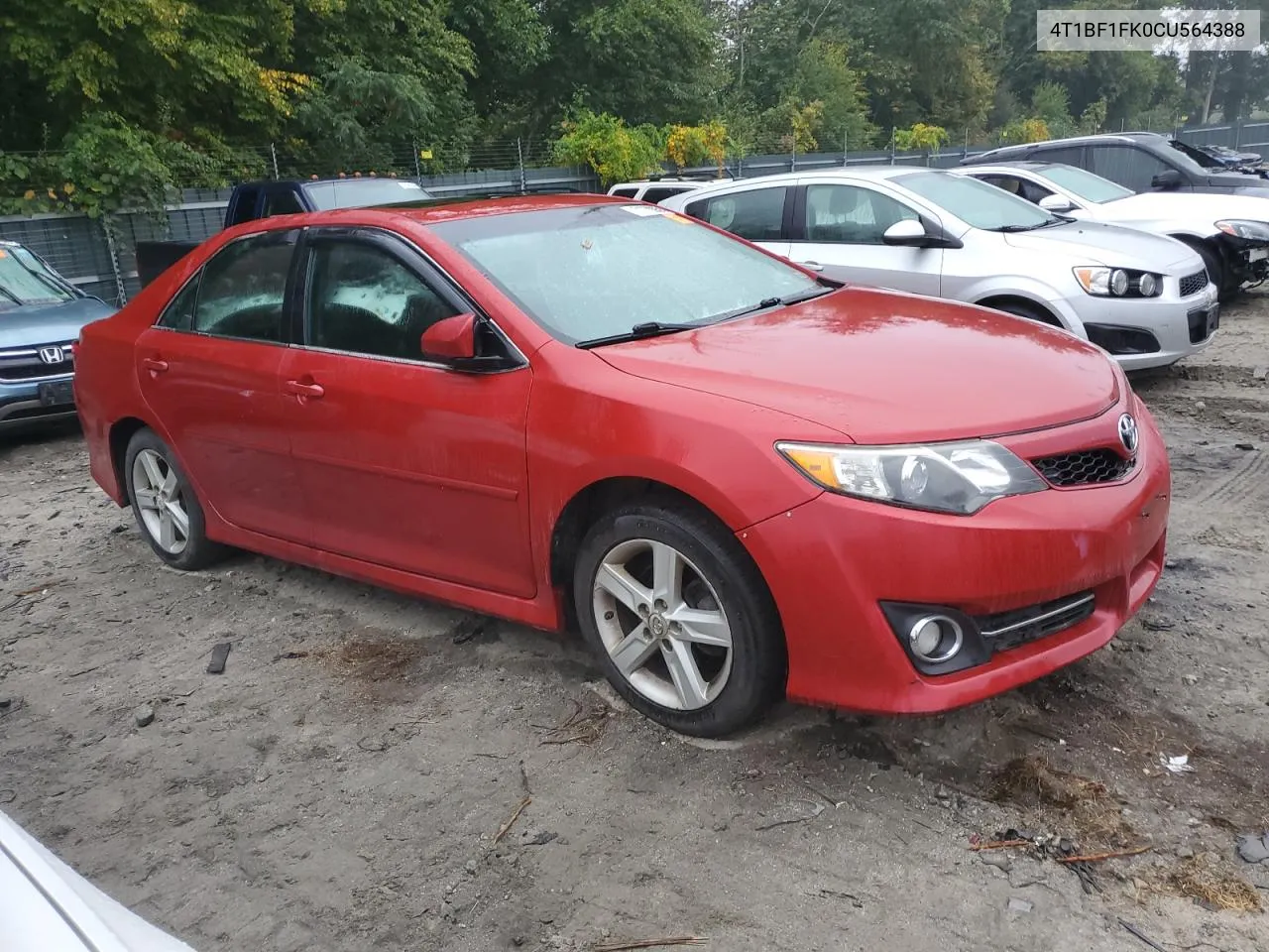 2012 Toyota Camry Base VIN: 4T1BF1FK0CU564388 Lot: 71779954